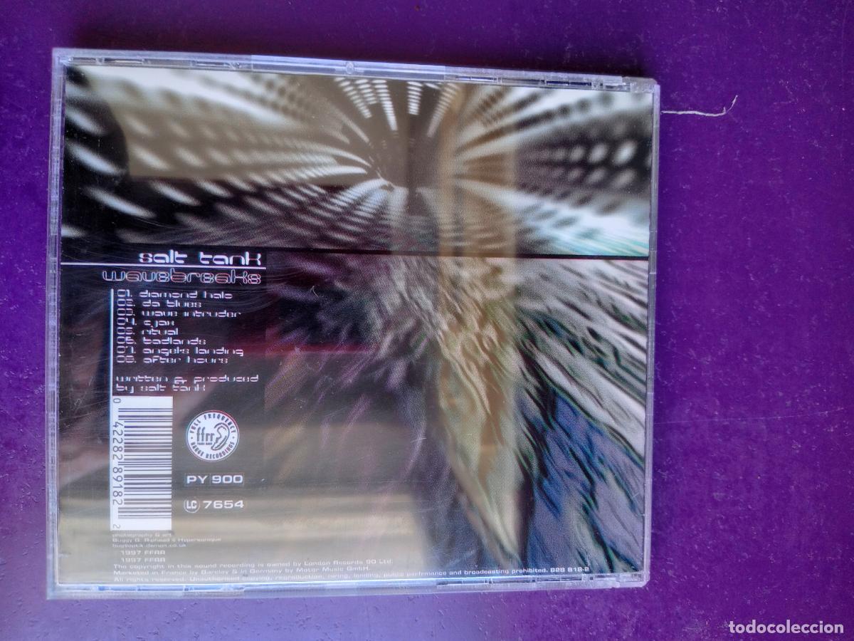 CDs de m&uacute;sica: Salt Tank &ndash; Wavebreaks - CD FFRR 1997 - TECHNO, ELECTRONICA, PROGRESSIVE, TRANCE - Foto 2