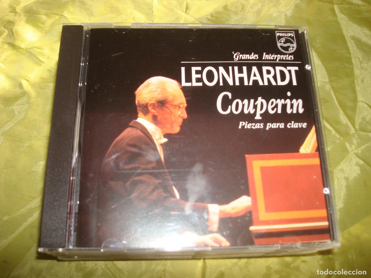 CDs de m&uacute;sica: LEONHARDT. COUPERIN. PIEZAS PARA CLAVE. GRANDES INTERPRETES. CD. IMPECABLE (#) - Foto 1