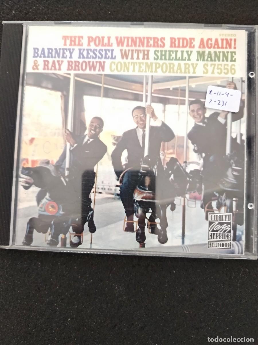 CDs de Musique: THE POLL WINNERS RIDE AGAIN!. BARNEY KESSEL WITH SHELLY MANNE & RAY BROWN CONTEMPORARY S7556