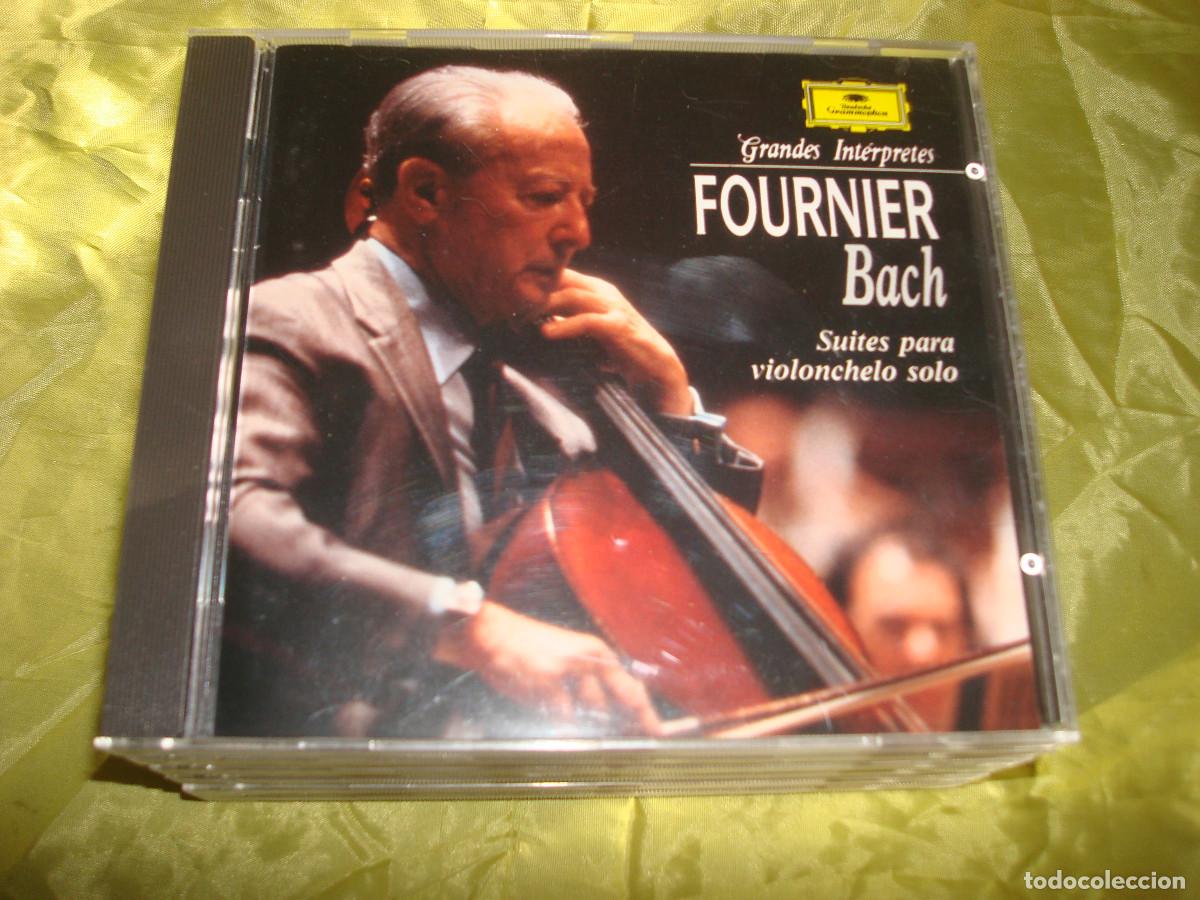 CDs de M&uacute;sica: FOURNIER. BACH. SUITES PARA VIOLONCHELO SOLO. GRANDES INTERPRETES. CD. IMPECABLE (#)