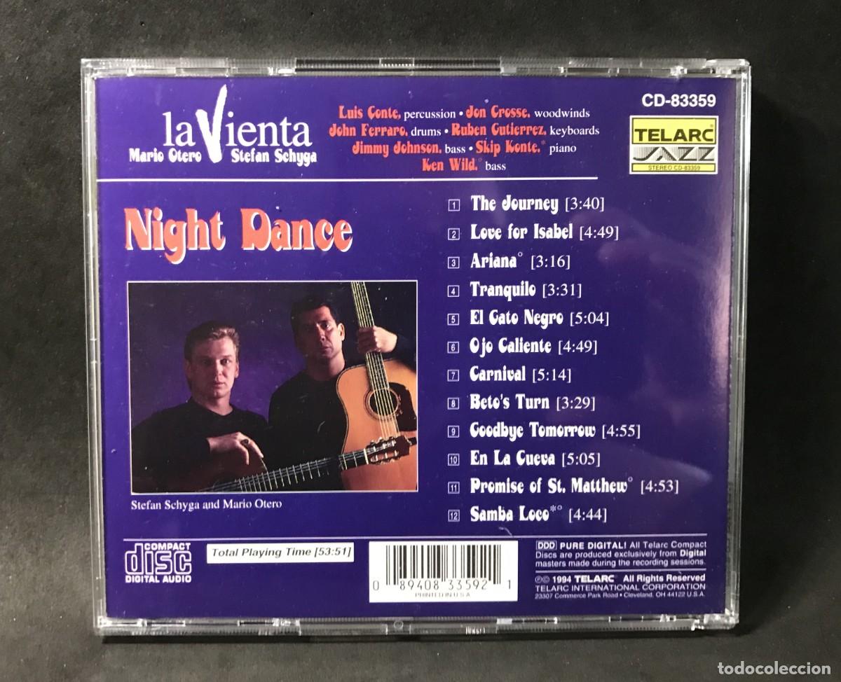 CDs de m&uacute;sica: La Vienta &ndash; Night Dance - CD - Telarc Jazz - Foto 2