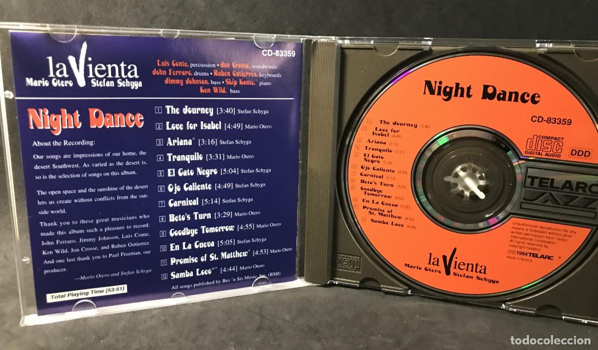 CDs de m&uacute;sica: La Vienta &ndash; Night Dance - CD - Telarc Jazz - Foto 3