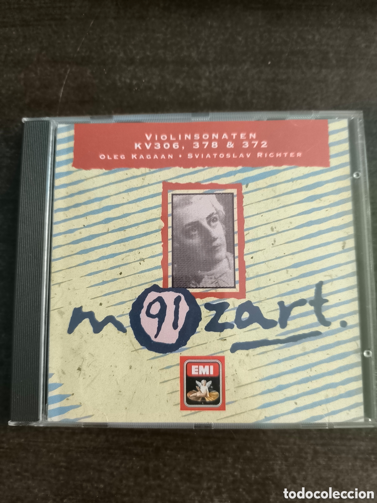 CDs de M&uacute;sica: Mozart &middot; Sonatas para viol&iacute;n &middot; Kagan & Richter &middot; EMI