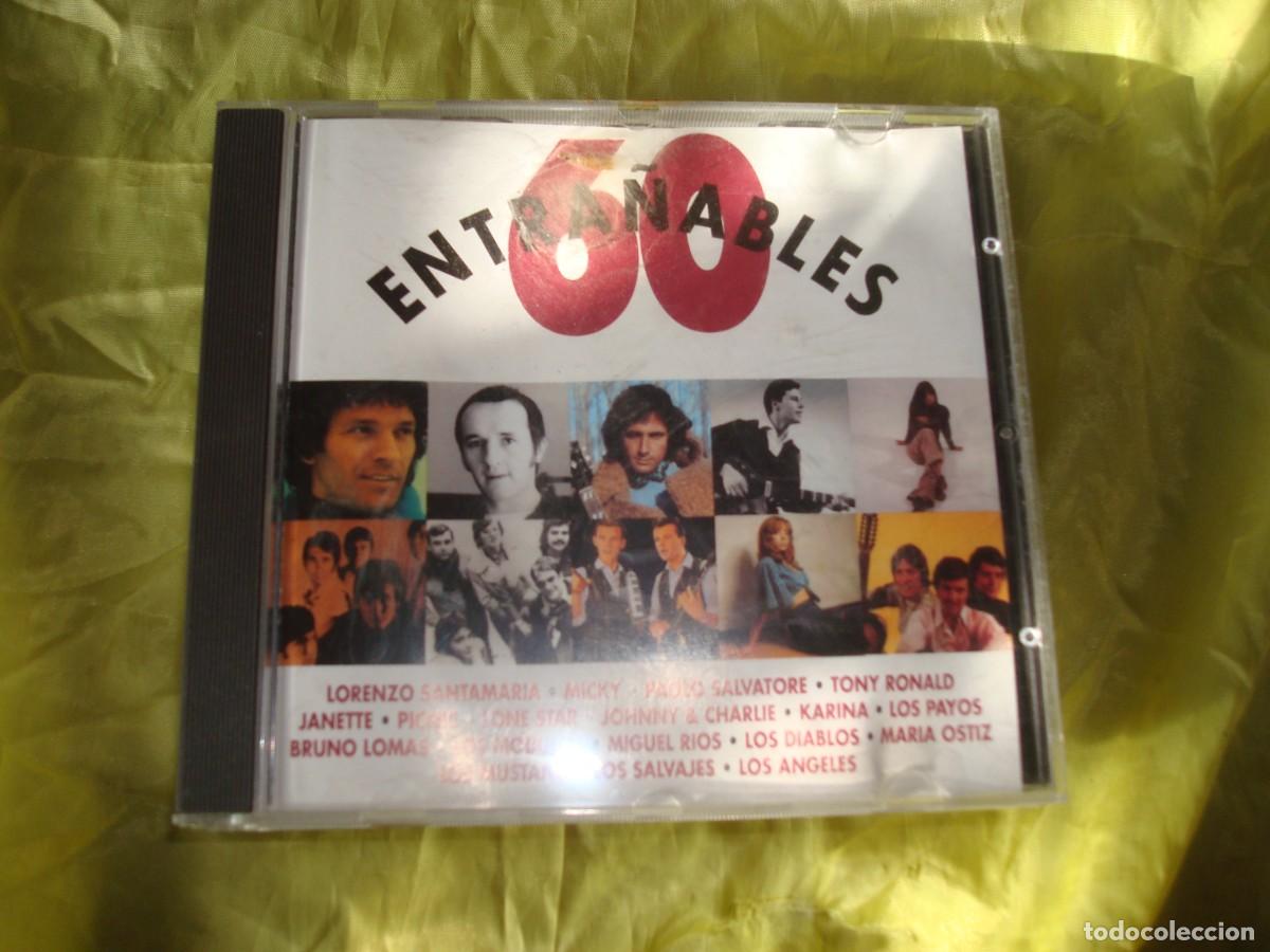 CDs de M&uacute;sica: ENTRA&Ntilde;ABLES&acute;60. KARINA, LOS SALVAJES, MIGUEL RIOS, PICNIC..... CD