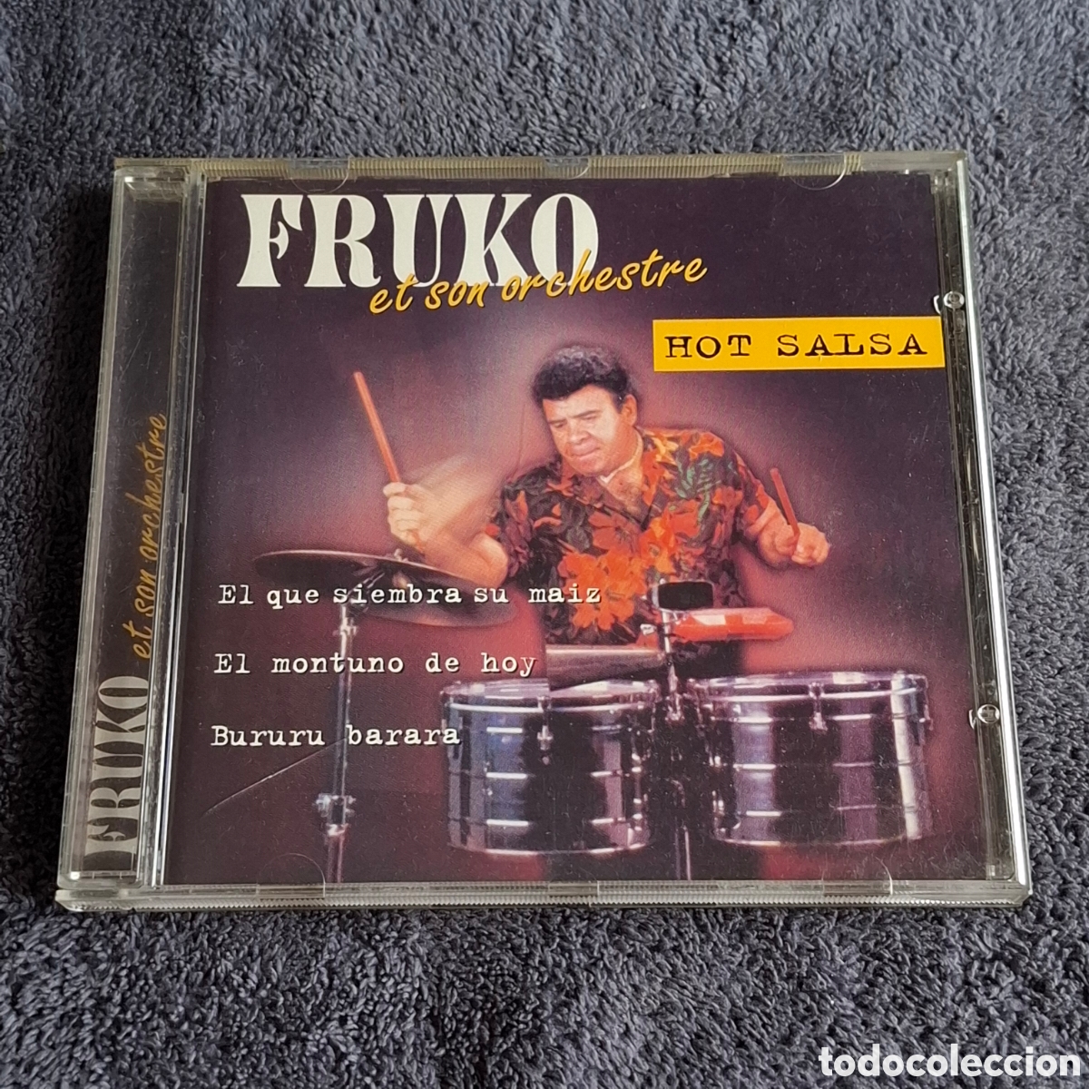 CDs de M&uacute;sica: CD75. Fruto Et Son Orchestre, Hot Salsa, Oachanga, Cd, &Aacute;lbum, Edenways Records, 1998.