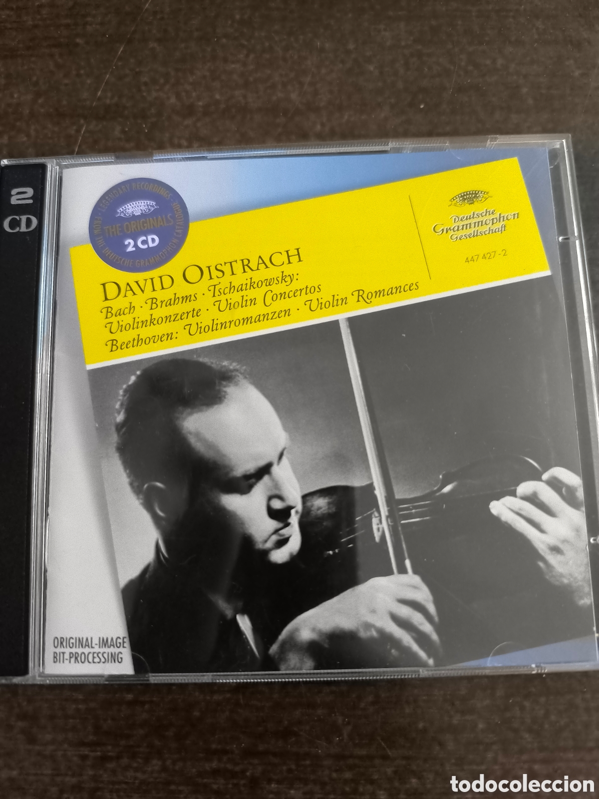 CDs de M&uacute;sica: David Oistrakh &middot; Conciertos de viol&iacute;n &middot; Bach, Brahms, Tchaikovsky &middot; DG 2CD