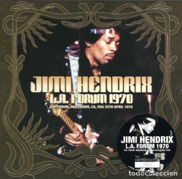 CDs de M&uacute;sica: Jimi Hendrix &lrm;&ndash; L.A. Forum 1970 - 2CD SILVER NO LABEL NEW