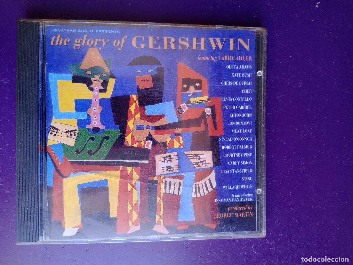 CDs de M&uacute;sica: The Glory Of Gershwin - CD MERCURY 1998- STING, KATE BUSH, PETER GABRIEL, JON BON JOVI, 18 TEMAS
