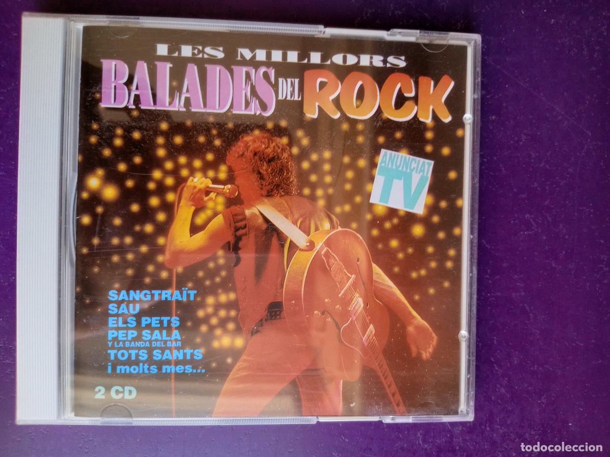 CDs de M&uacute;sica: Les Millors Balades Del Rock - DOBLE CD PICAP 1993 - RECOP 20 TEMAS ROCK CATALAN - SANGTRAIT, PETS,