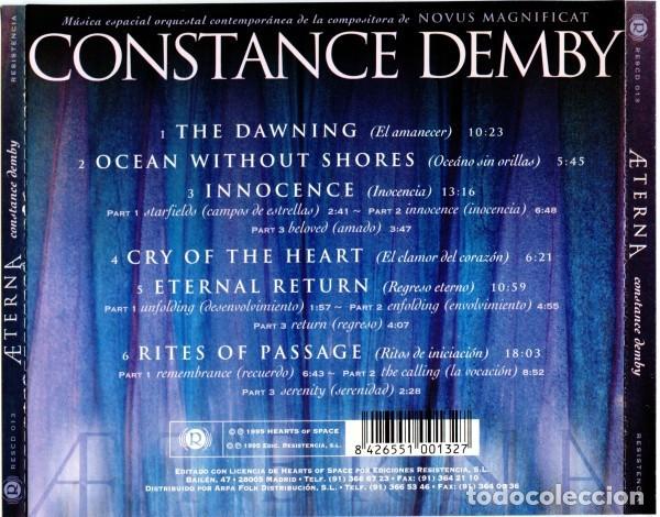 CDs de m&uacute;sica: Constance Demby &ndash; Aeterna - Foto 2