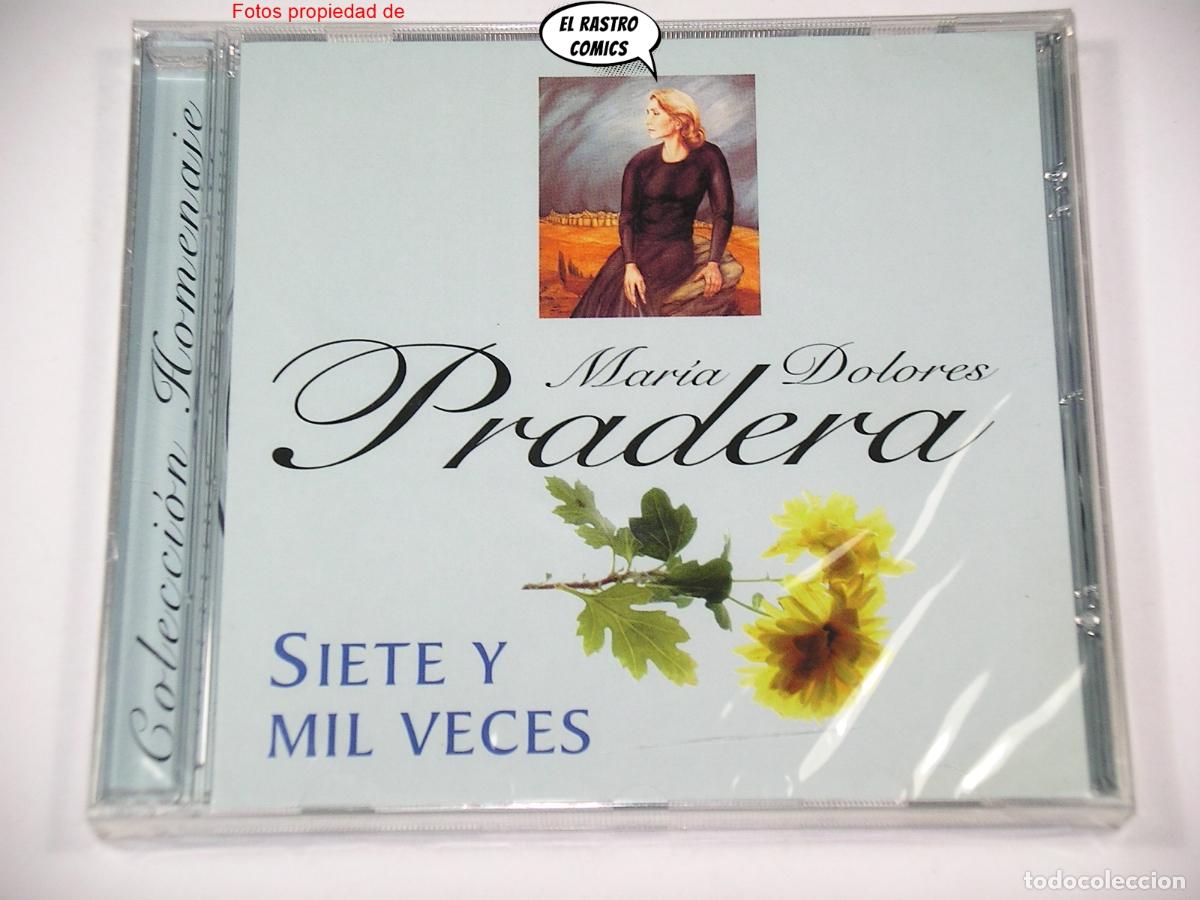 CDs de M&uacute;sica: Mar&iacute;a Dolores Pradera, Siete y mil veces, Colecci&oacute;n Homenaje, M&ordf;, CD precintado 2001