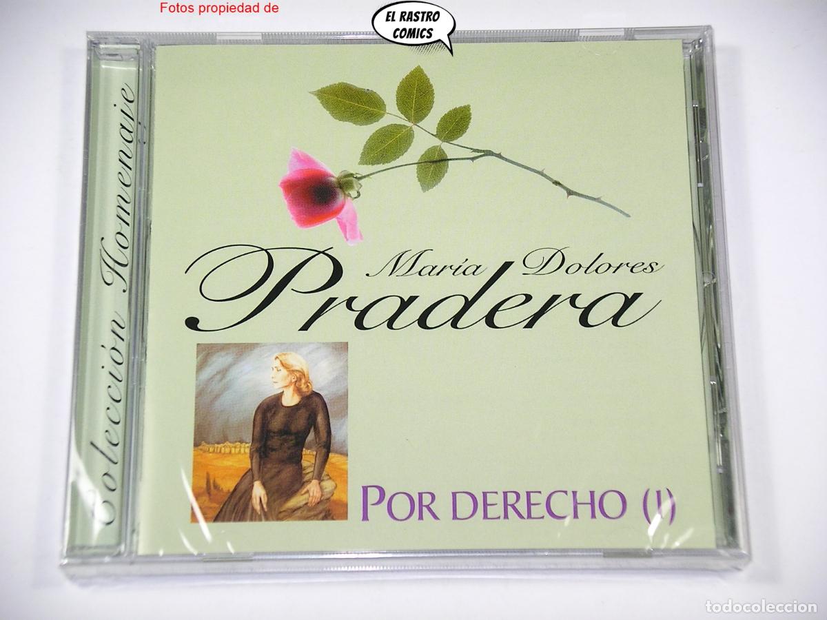CDs de M&uacute;sica: Mar&iacute;a Dolores Pradera, Por derecho I, Colecci&oacute;n Homenaje, M&ordf;, CD precintado 2001