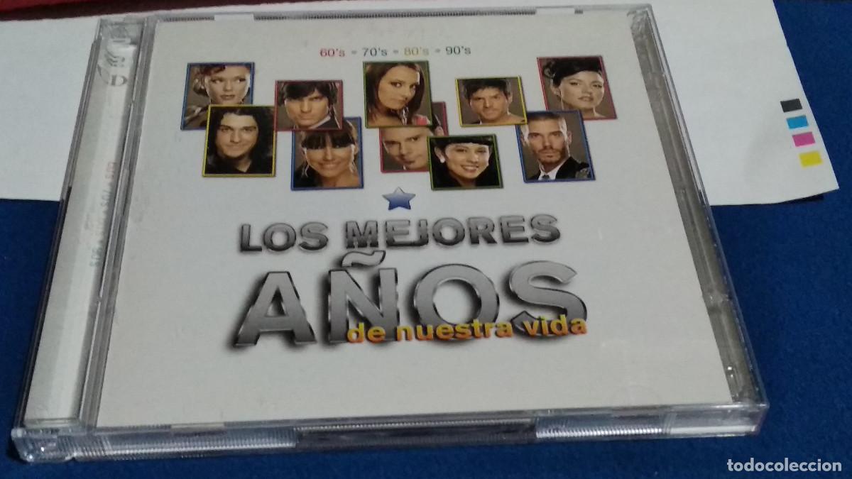 CDs de M&uacute;sica: LOS MEJORES A&Ntilde;OS DE NUESTRA VIDA DOBLE CD ORIGINAL 2009 SONY RTVE 60's 70's 80's 90's
