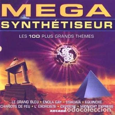 CDs de M&uacute;sica: M&eacute;ga synth&eacute;tiseur : les 100 plus grands th&egrave;mes- 3483901069425