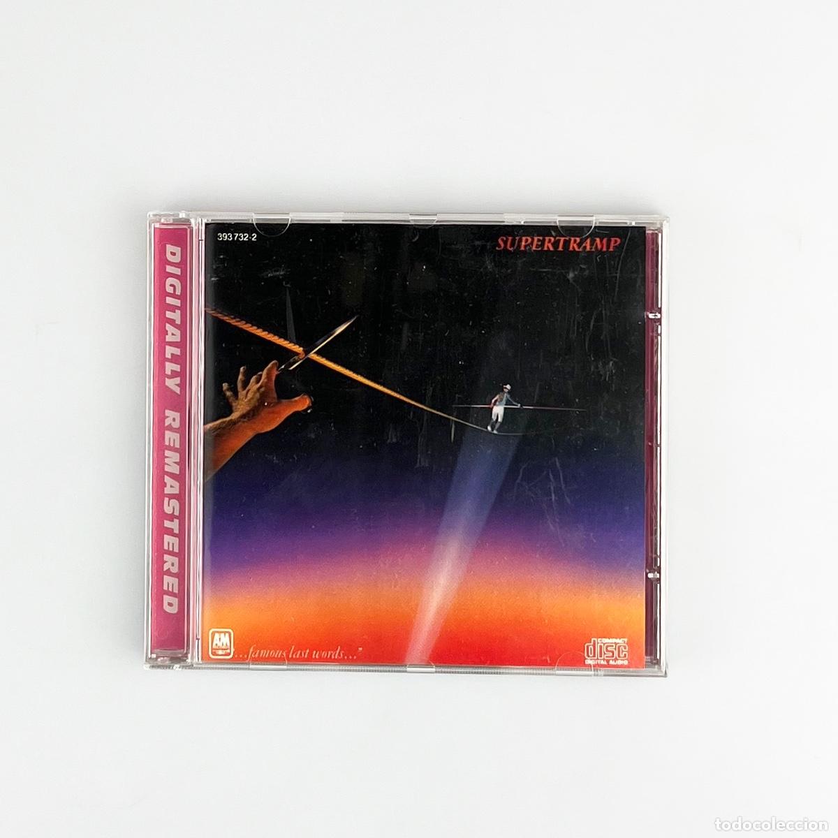 Music CDs: CD. Supertramp. ...Famous Last Words...