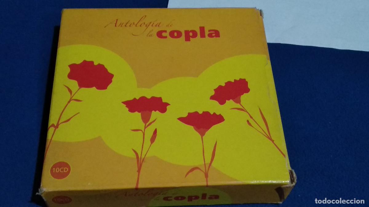 CDs de M&uacute;sica: ANTOLOG&Iacute;A DE LA COPLA. 10 CD'S - 180 CANCIONES ORIGINALES DE LA MEJOR COPLA - 2001 M.C.P.S MUSIC
