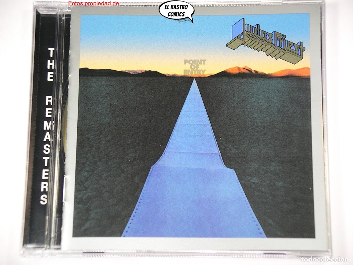 CDs de M&uacute;sica: Judas Priest, Point of entry, CD Columbia, Edici&oacute;n y portada USA, excelente estado