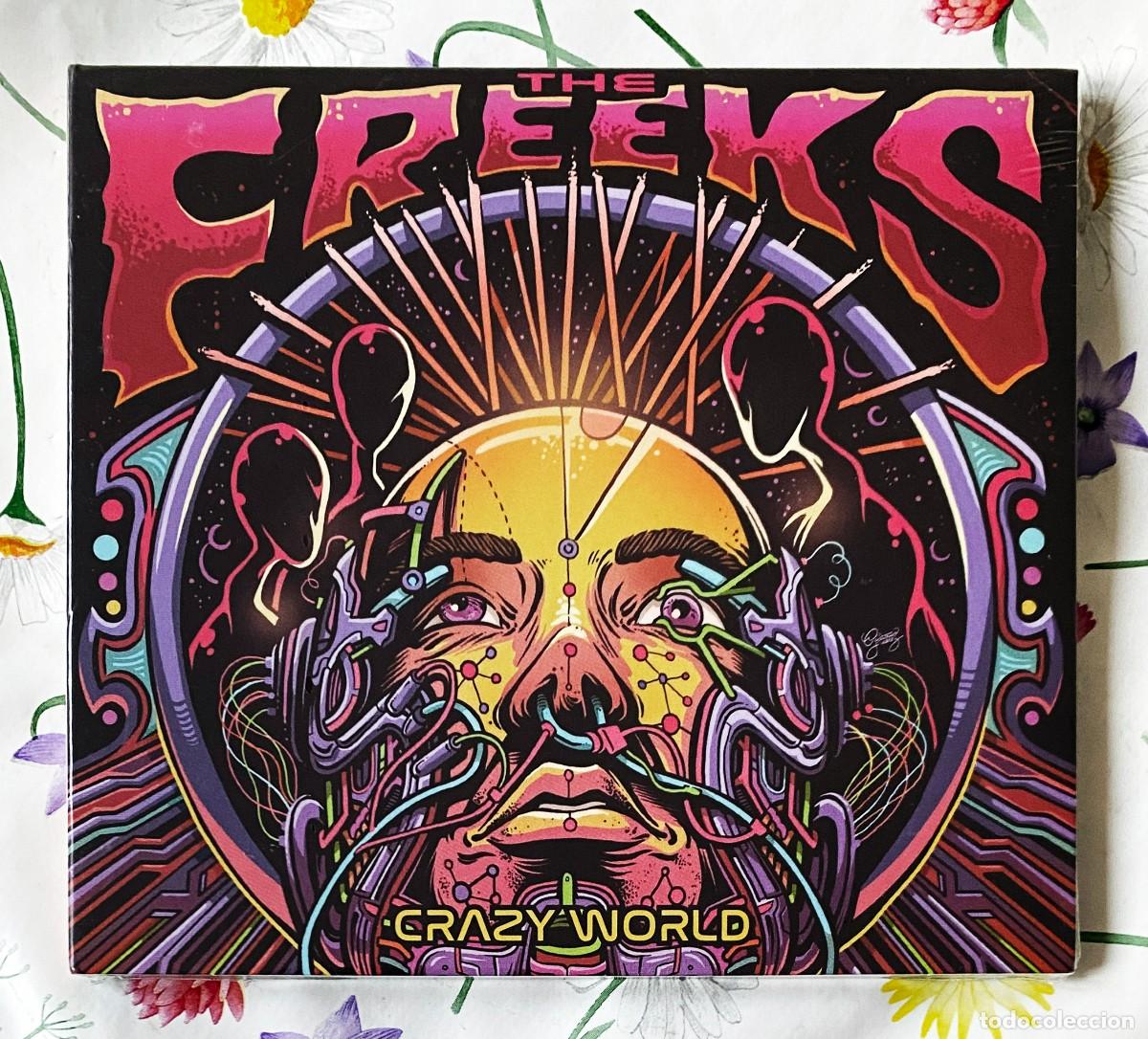 CDs de M&uacute;sica: THE FREEKS - CRAZY WORLD CD DIGIPAK NUEVO PRECINTADO - ROCK PSICOD&Eacute;LICO STONER ROCK