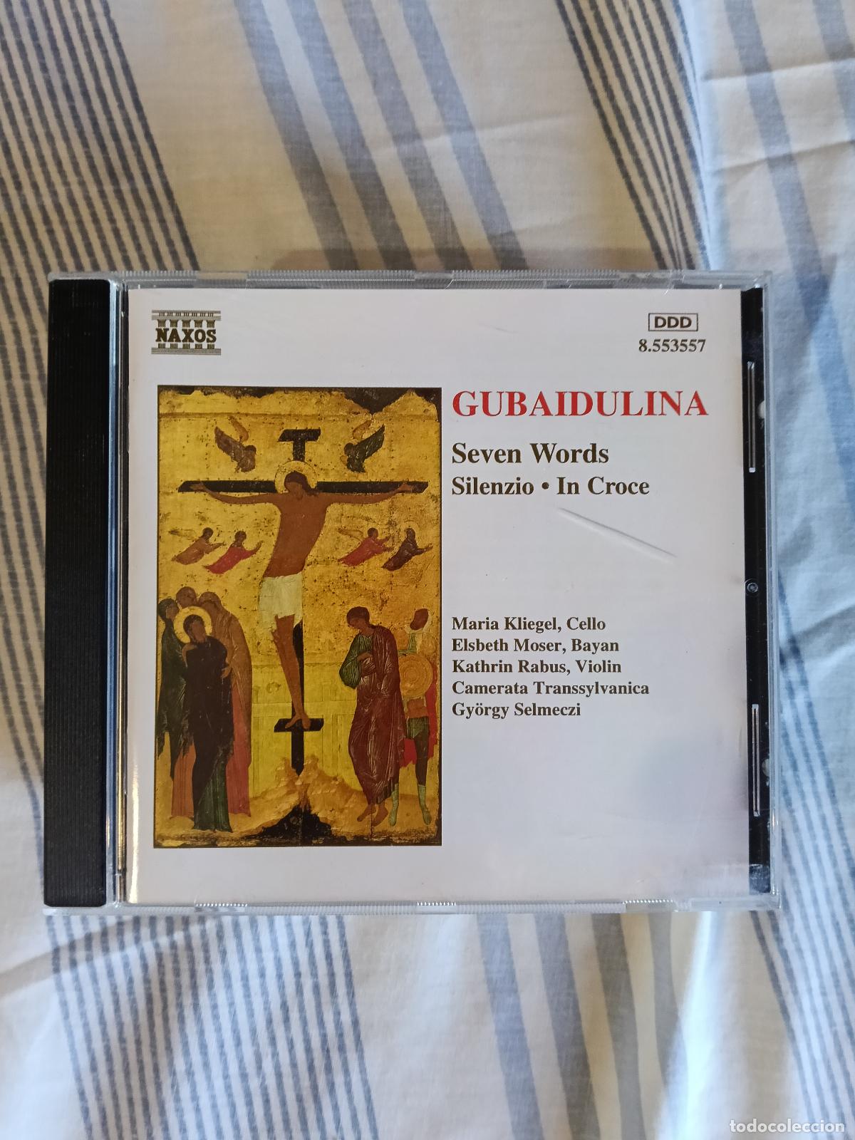 CDs de M&uacute;sica: CD GUBAIDULINA SEVEN WORDS