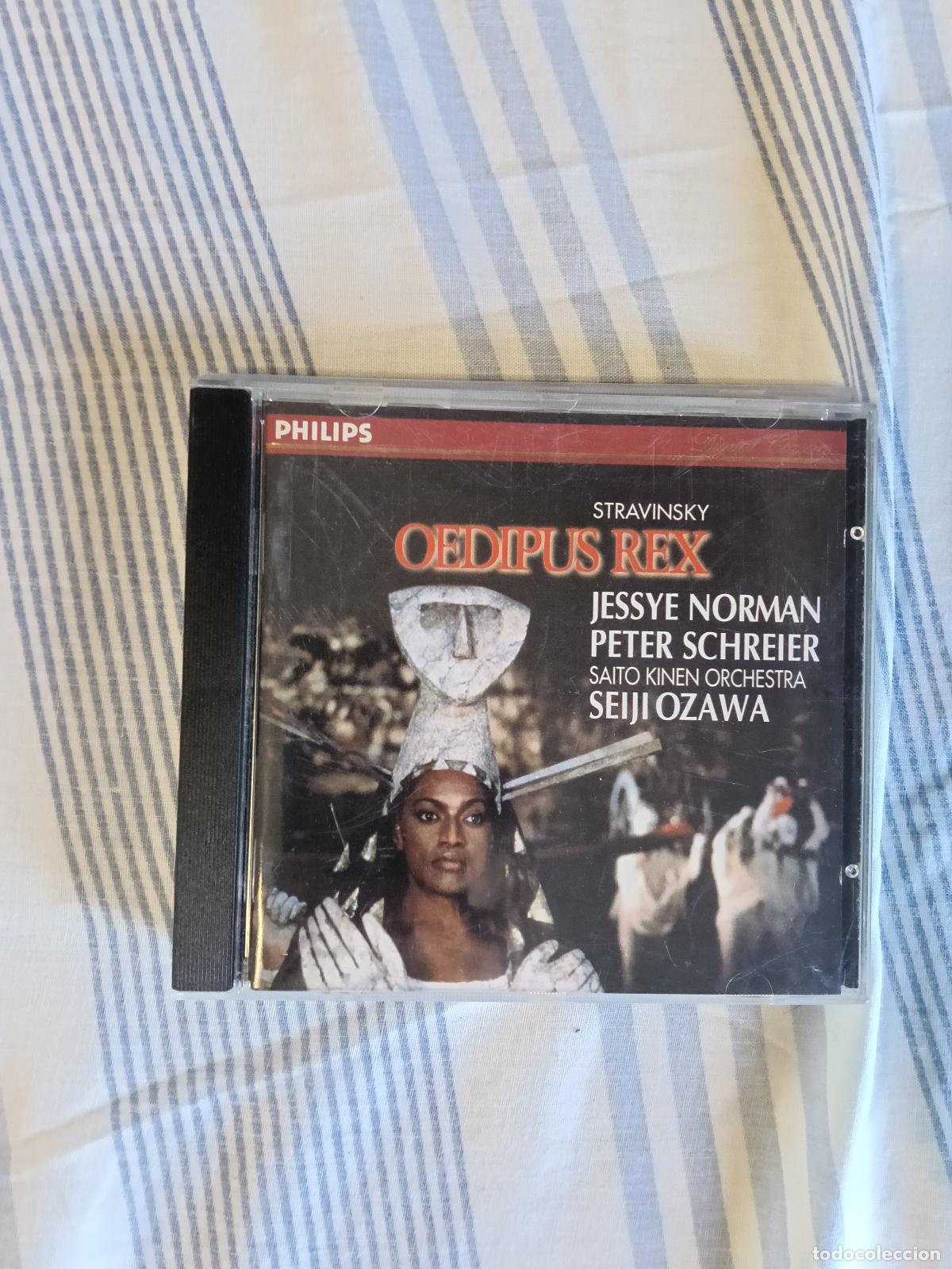 CDs de M&uacute;sica: CD OEDIPUS REX STRAVINSKY JESSYE NORMAN