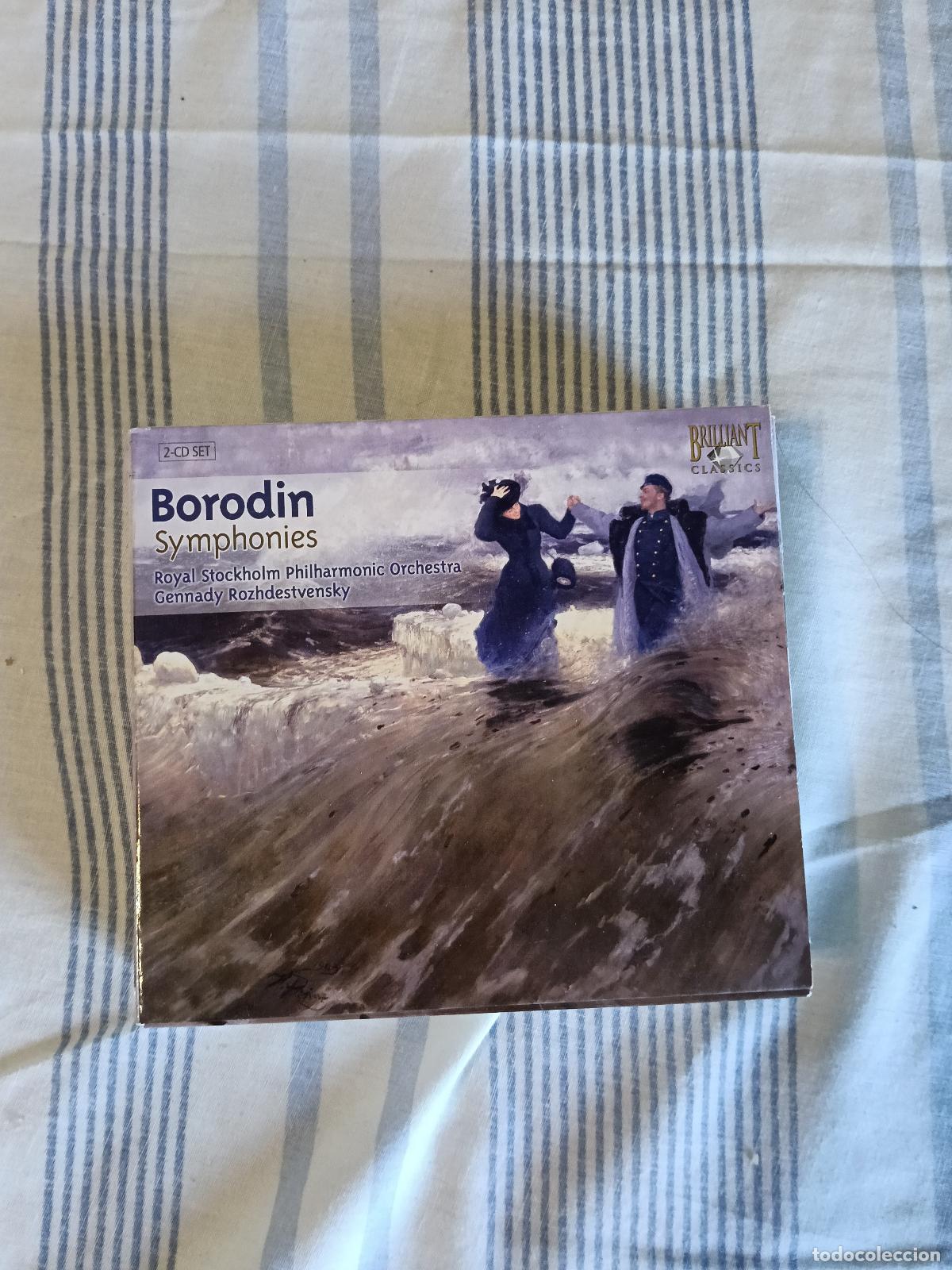 CDs de M&uacute;sica: BORODIN - SYMPHONIES - GENNADY ROZHDESTVENSKY (2 X CD BRILLIANT)
