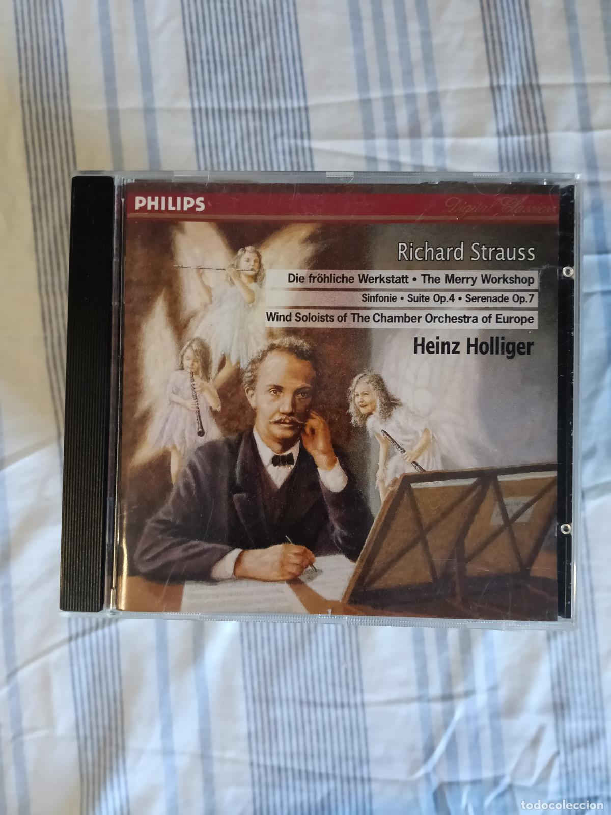 CDs de M&uacute;sica: CD RICHARD STRAUSS HEINZ HOLLIGER