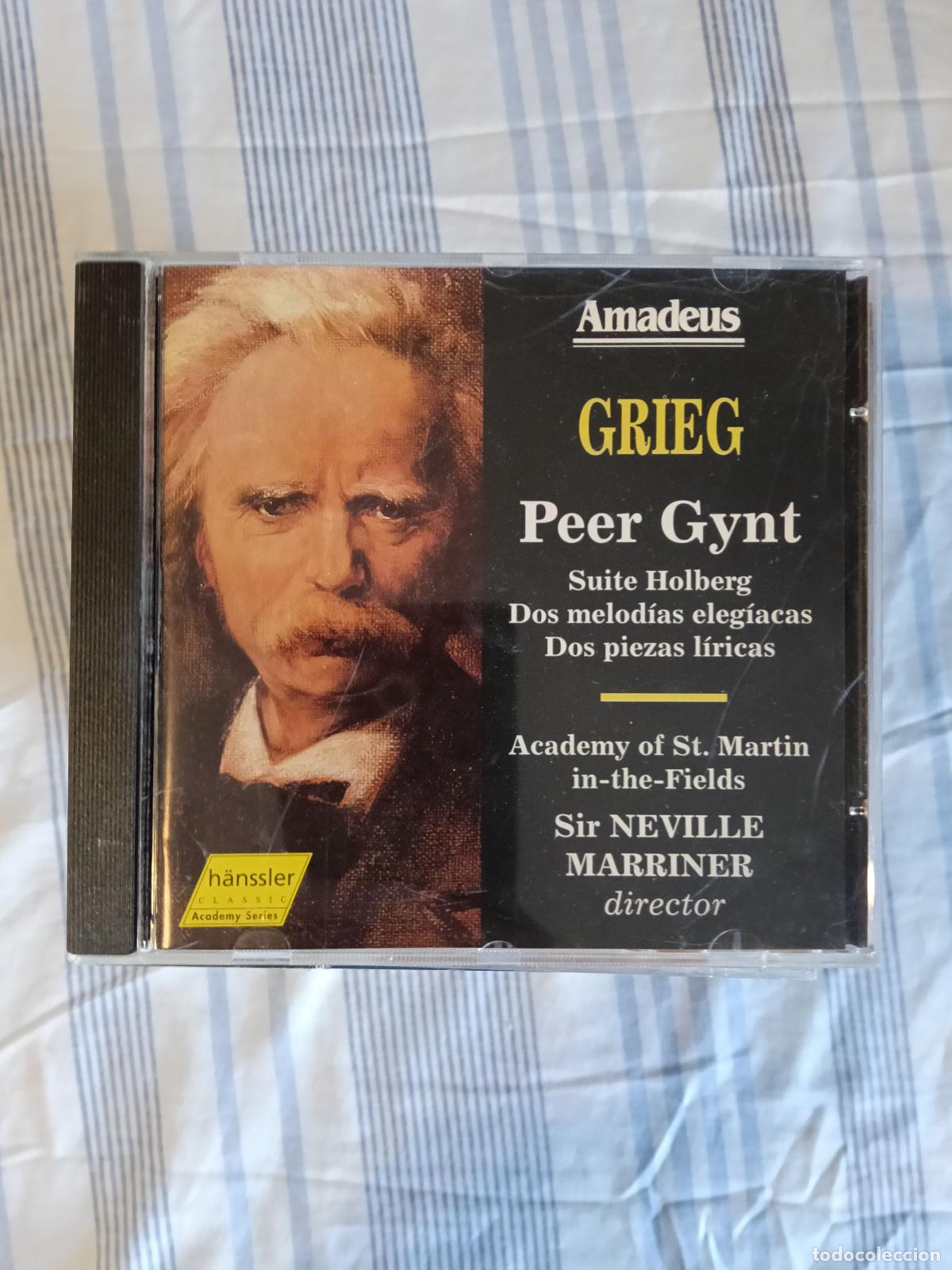 CDs de m&uacute;sica: CD GRIEG PEER GYNT AMADEUS - Foto 1
