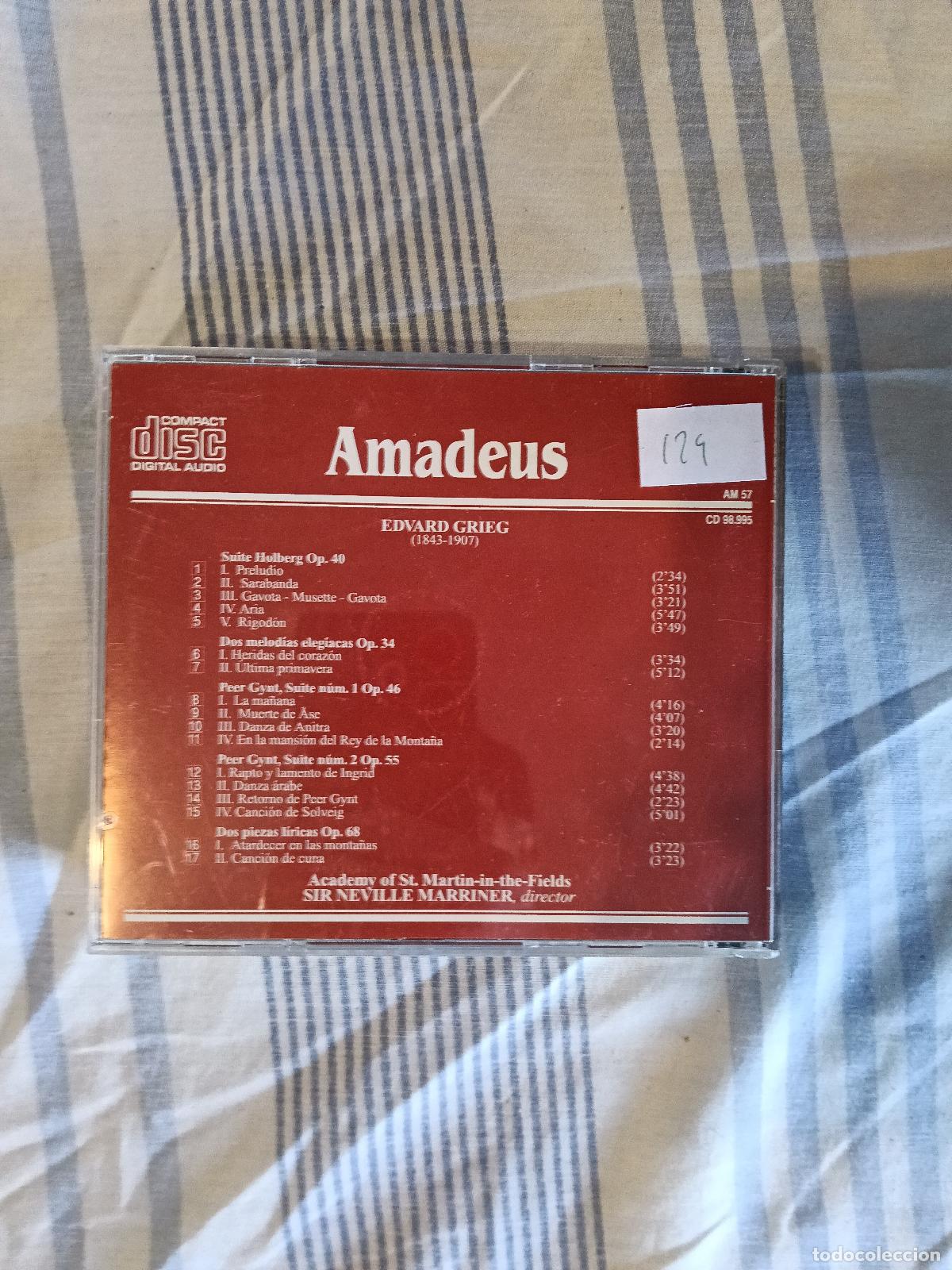 CDs de m&uacute;sica: CD GRIEG PEER GYNT AMADEUS - Foto 2