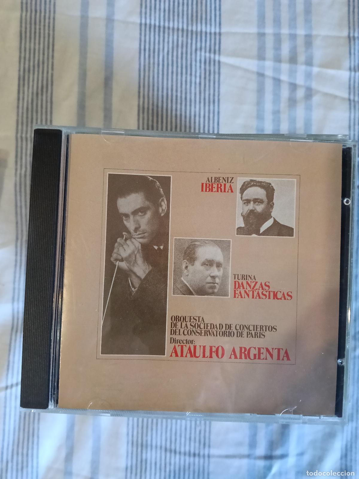 CDs de M&uacute;sica: CD ALBENIZ IBERIA TURINA DANZAS FANTASTICAS ATAULGO ARGENTA