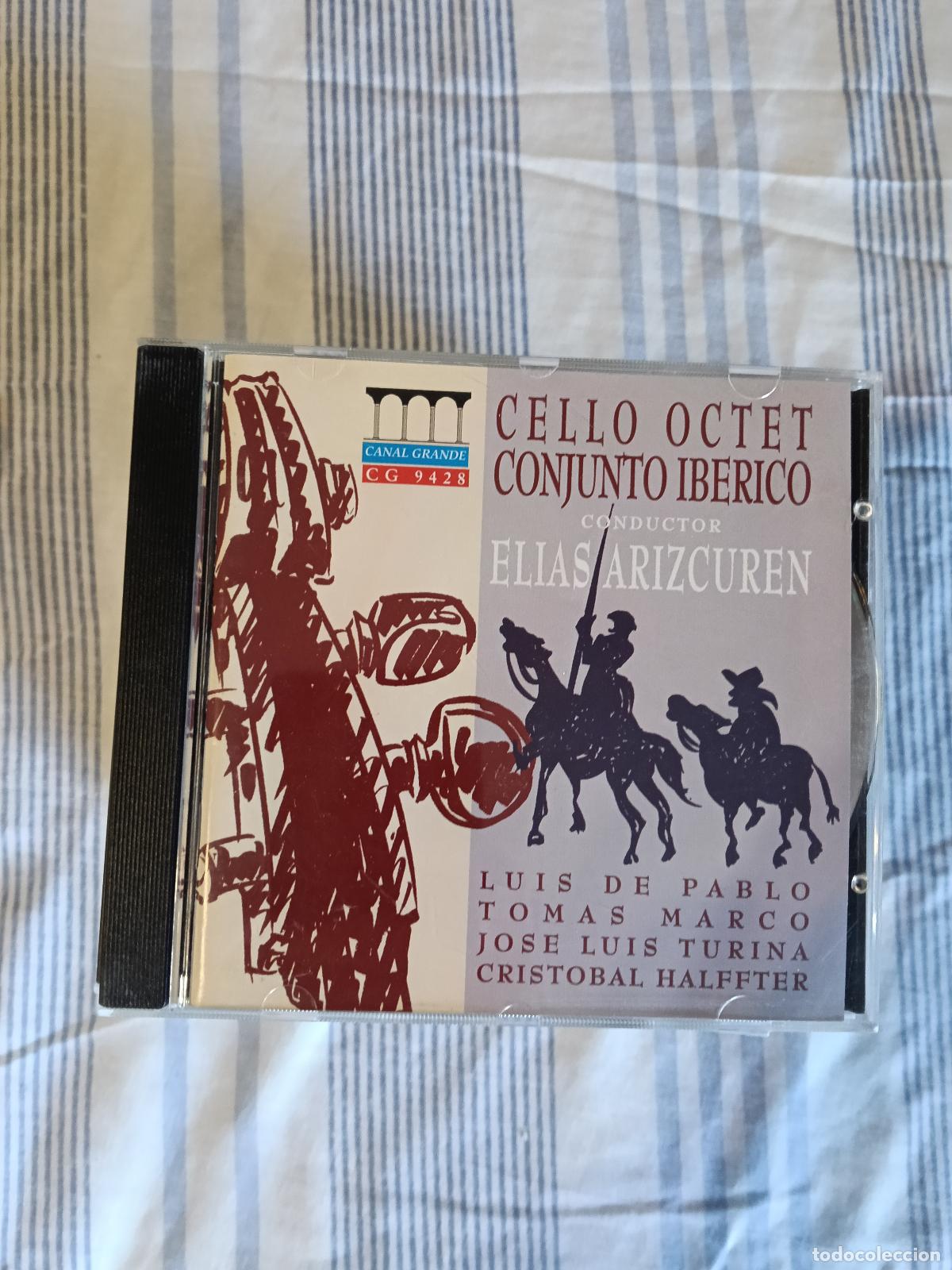 CDs de M&uacute;sica: CD CELLO OCTET CONJUNTO IBERICO ELIAS ARIZCUREN