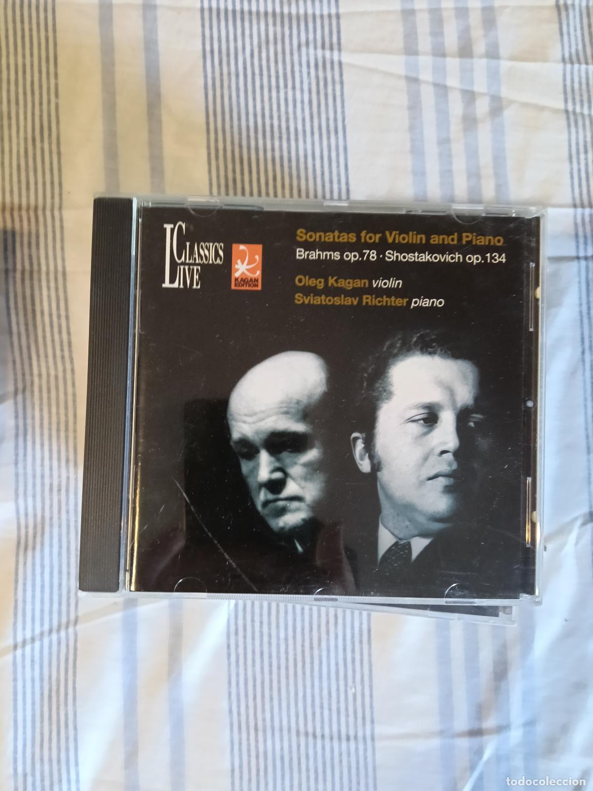 CDs de M&uacute;sica: CDSONATAS FOR VIOLIN AND OIANO OLEG KAGAN SVIATOSLAV RICHTER