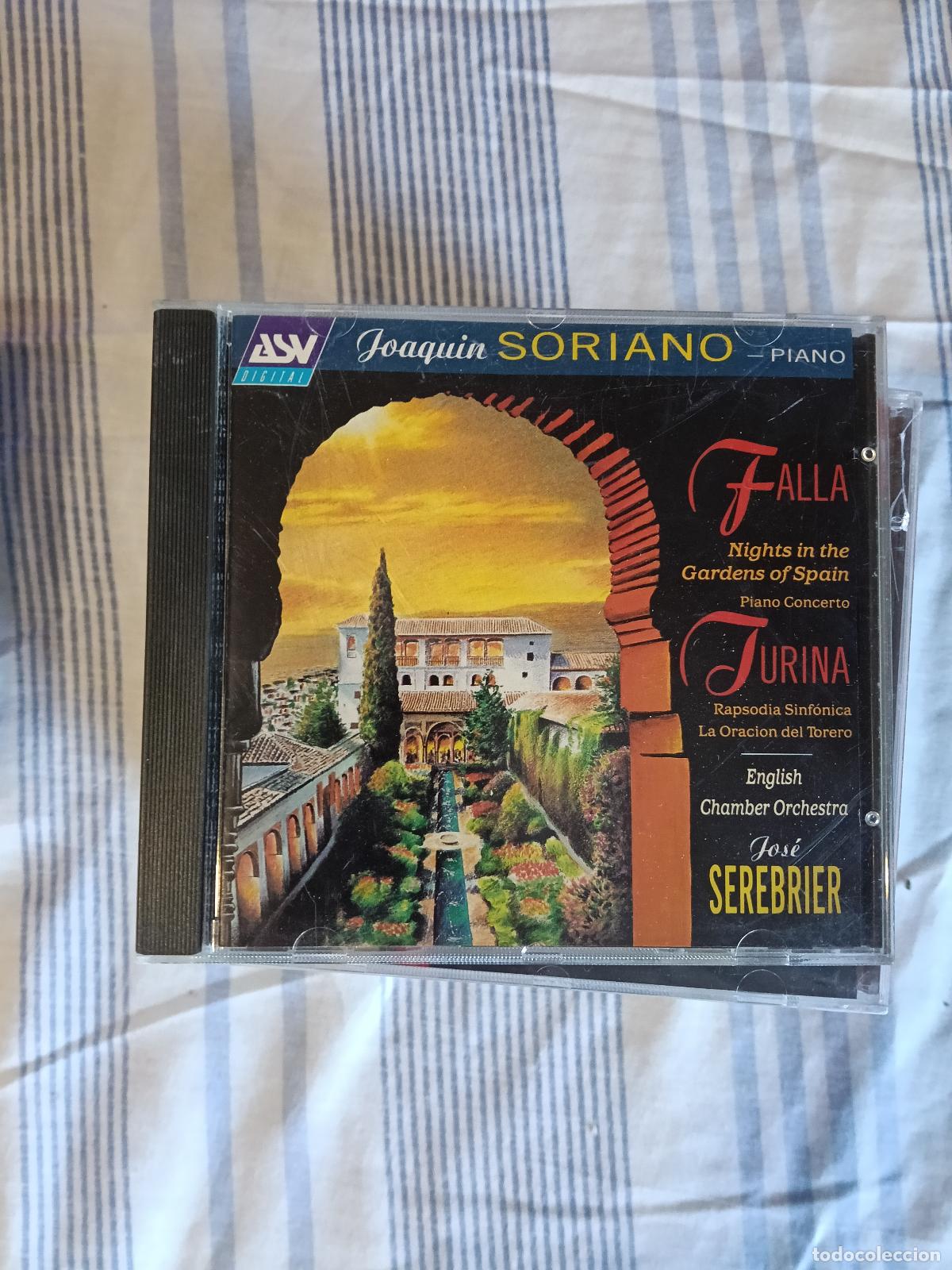 CDs de M&uacute;sica: CD JOAQUIN SORIANO FALLA SEREBRIER ENGLISH CHAMBER ORCHESTRA