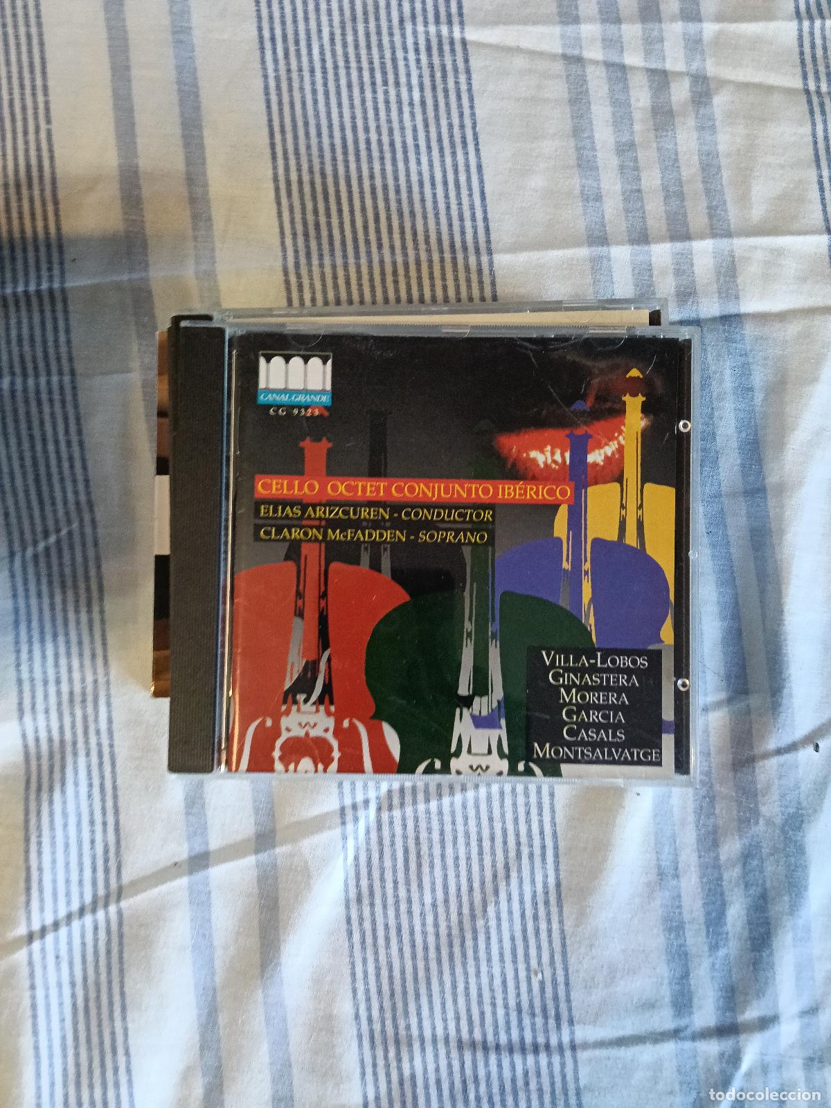 CDs de M&uacute;sica: CD CELLO OCTET CONJUNTO IBERICO VILLA-LOBOS GINASTERA MORERA