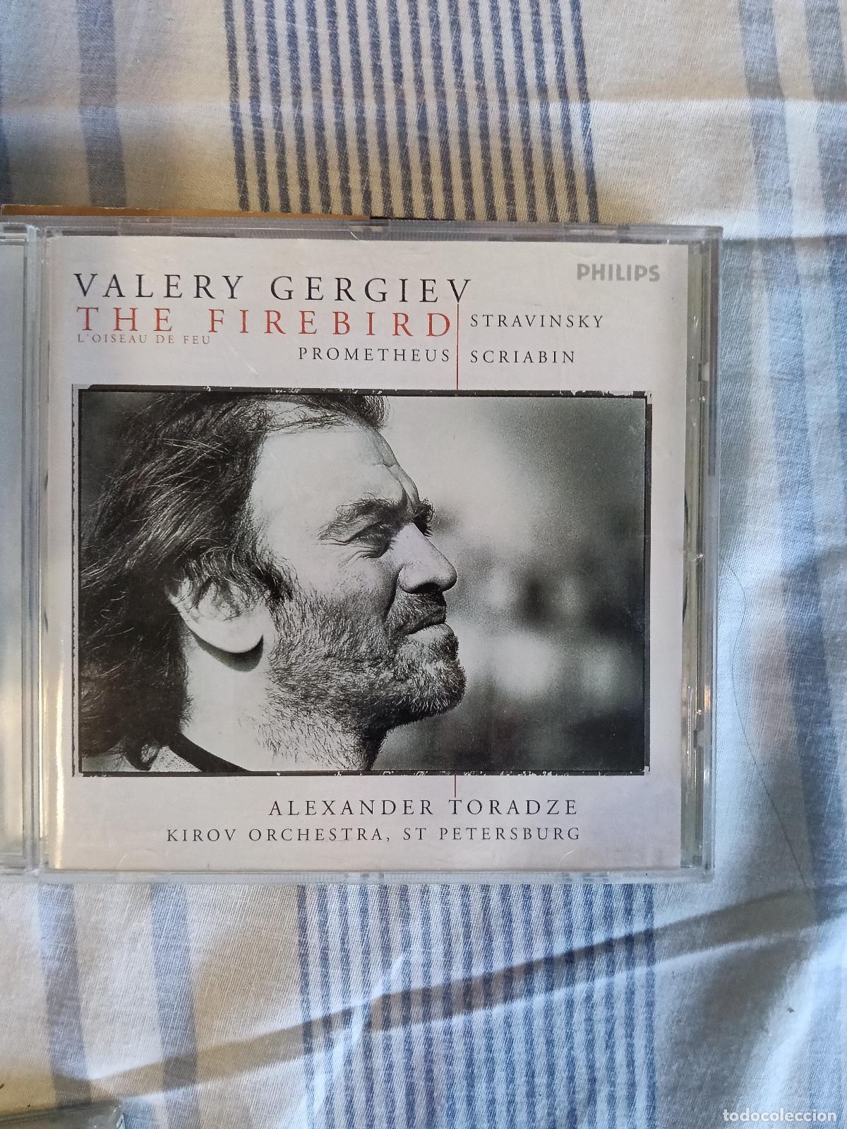 CDs de M&uacute;sica: CD VALERY GERGIEV THE FIREBIRD ALEXANDER TORADZE