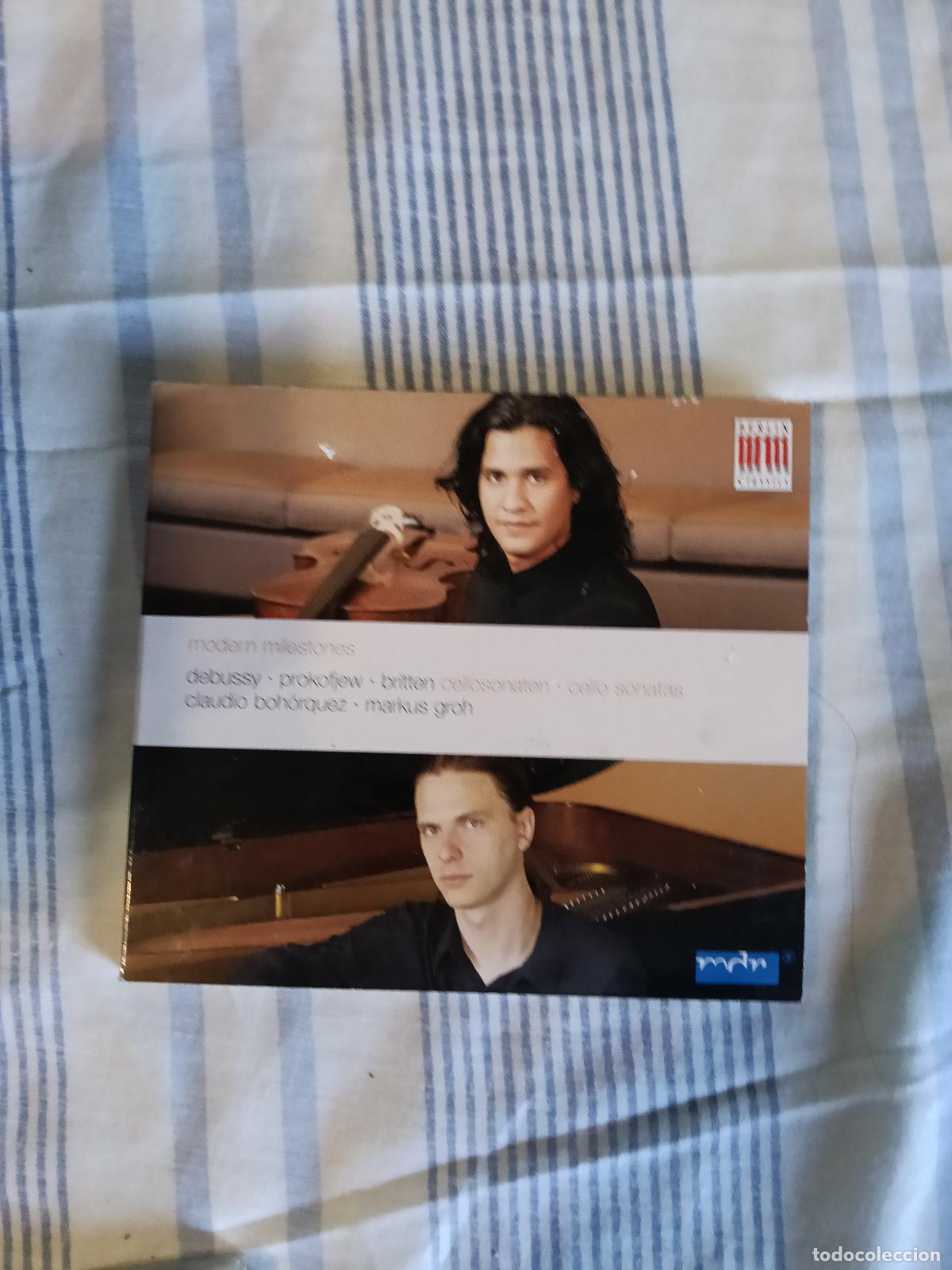 CDs de M&uacute;sica: CD MODERN MILESTONE DEBUSSY PROKOFIEW CLAUDIO BOHORGUES MARKUS GROH
