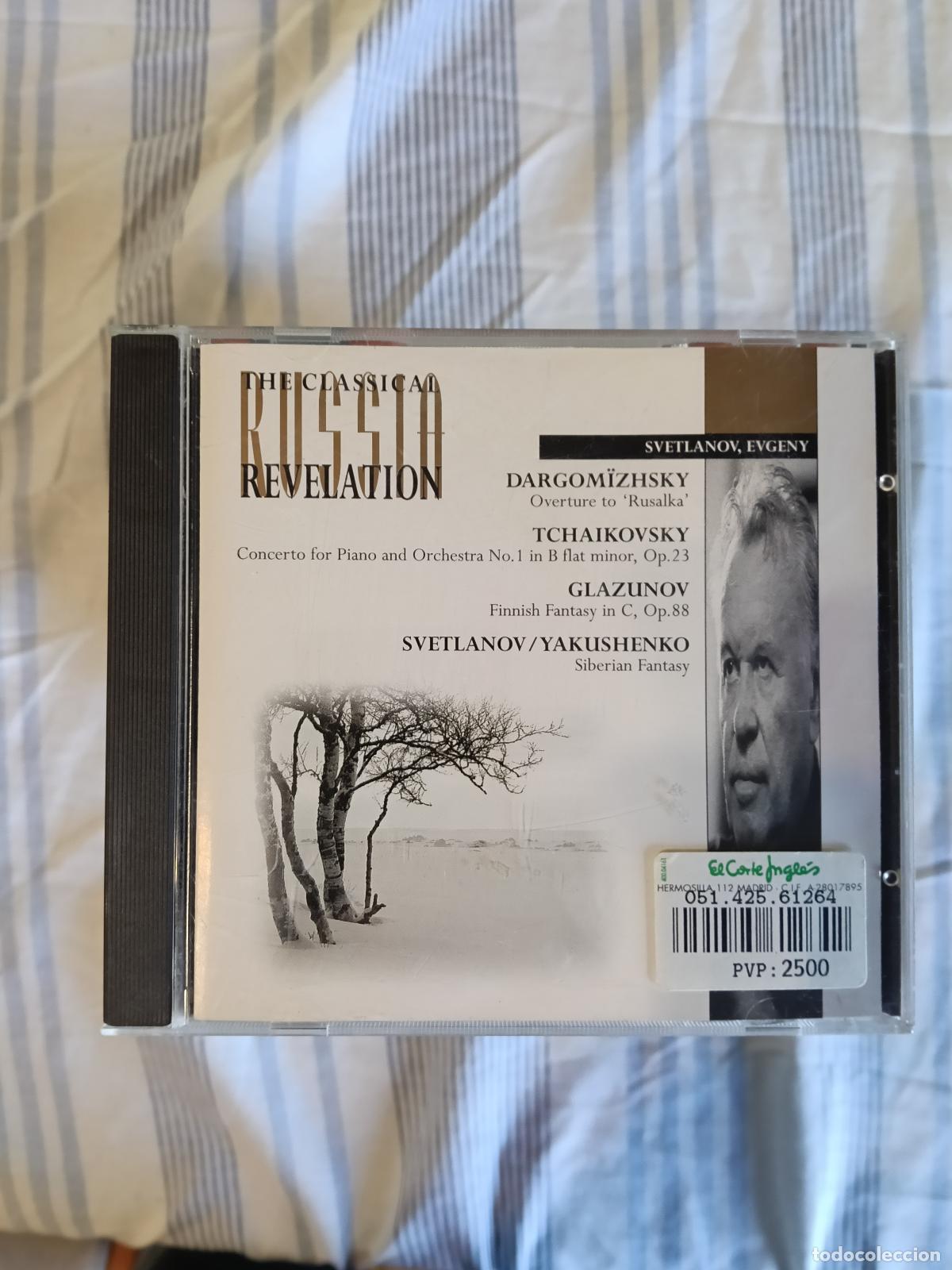 CDs de M&uacute;sica: CD SVETLANOV EUGENY DARGOMIZHSKY TCHAIKOVSKY