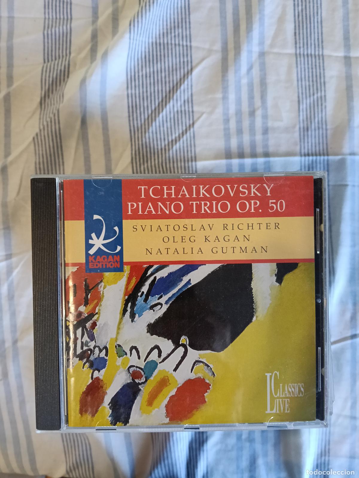 CDs de M&uacute;sica: CD TCHAIKOVSKY PIANO TRIO OP.50 SVIATOVLAV RICHTER OLEG KAGAN NATALIA GUTMAN