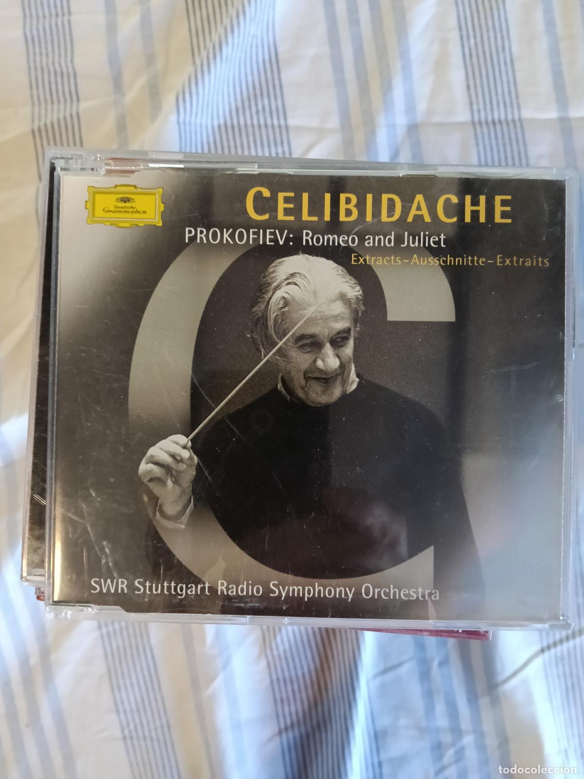 CDs de m&uacute;sica: CD CELIBIDACHE PROKOFIELD ROMEO ANDA JULIET - Foto 1