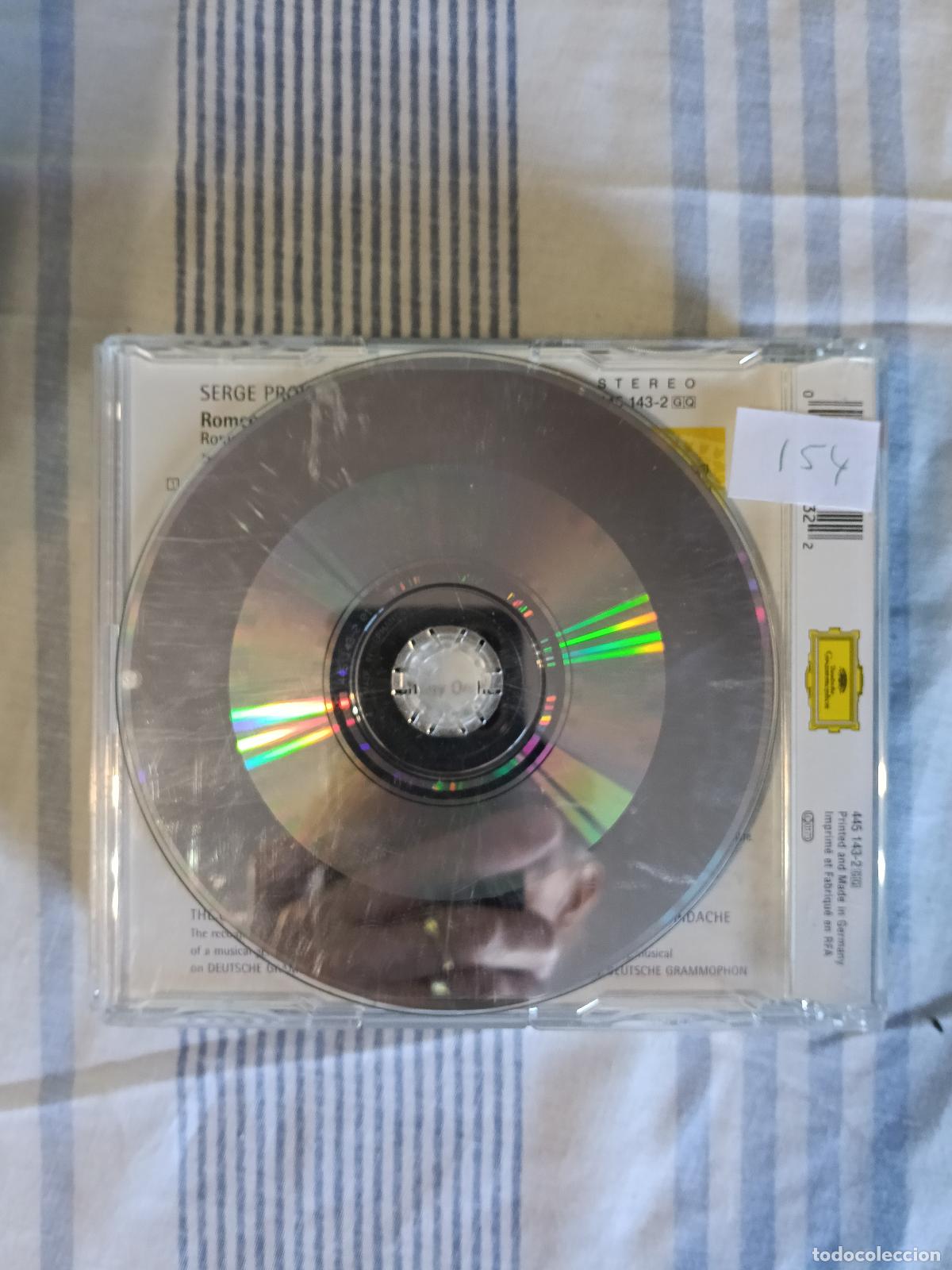 CDs de m&uacute;sica: CD CELIBIDACHE PROKOFIELD ROMEO ANDA JULIET - Foto 2