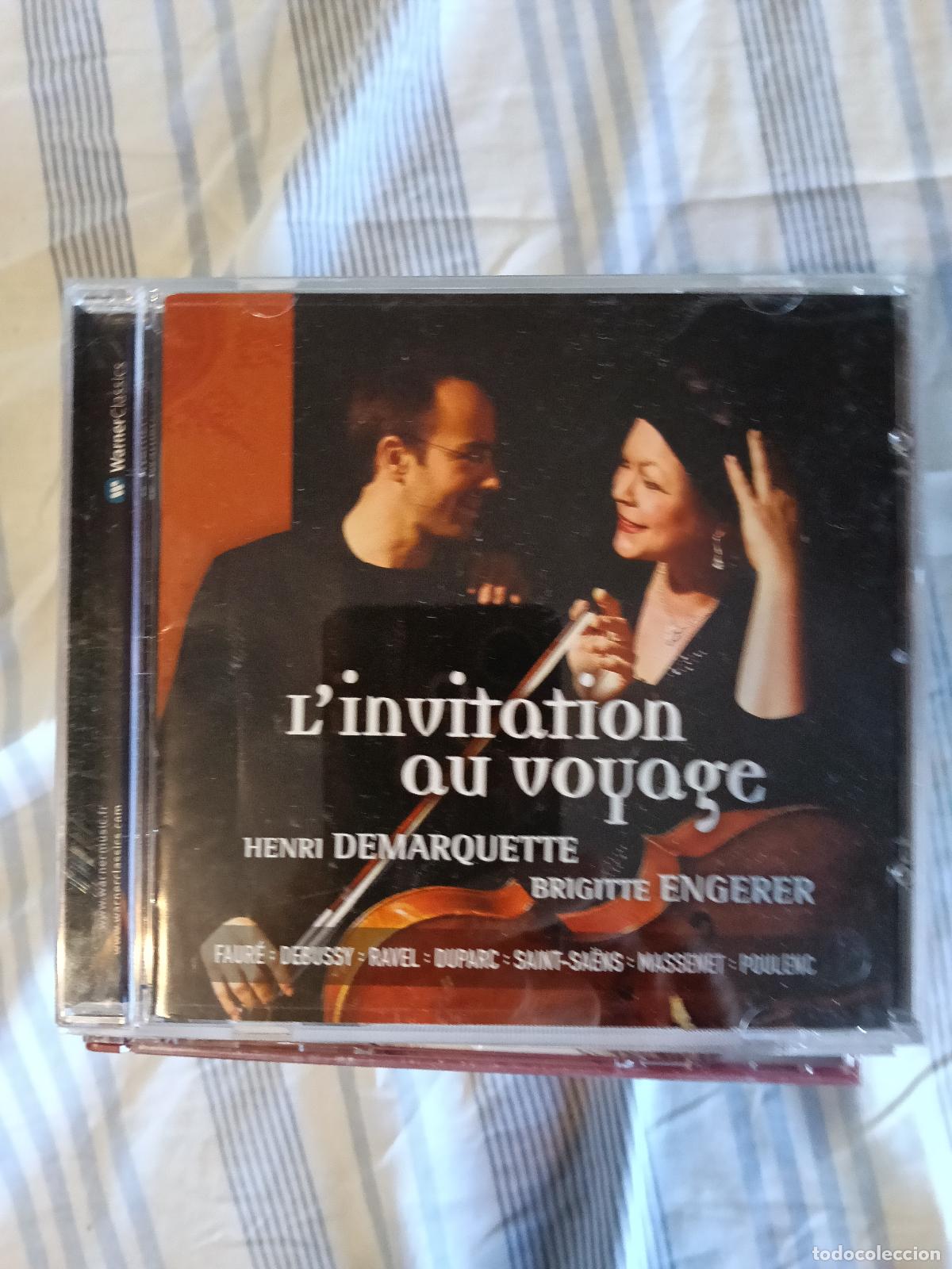 CDs de M&uacute;sica: CD L'INVITATION AU VOYAGE HENRI DEMARQUETTE BRIGITTE ENGERER