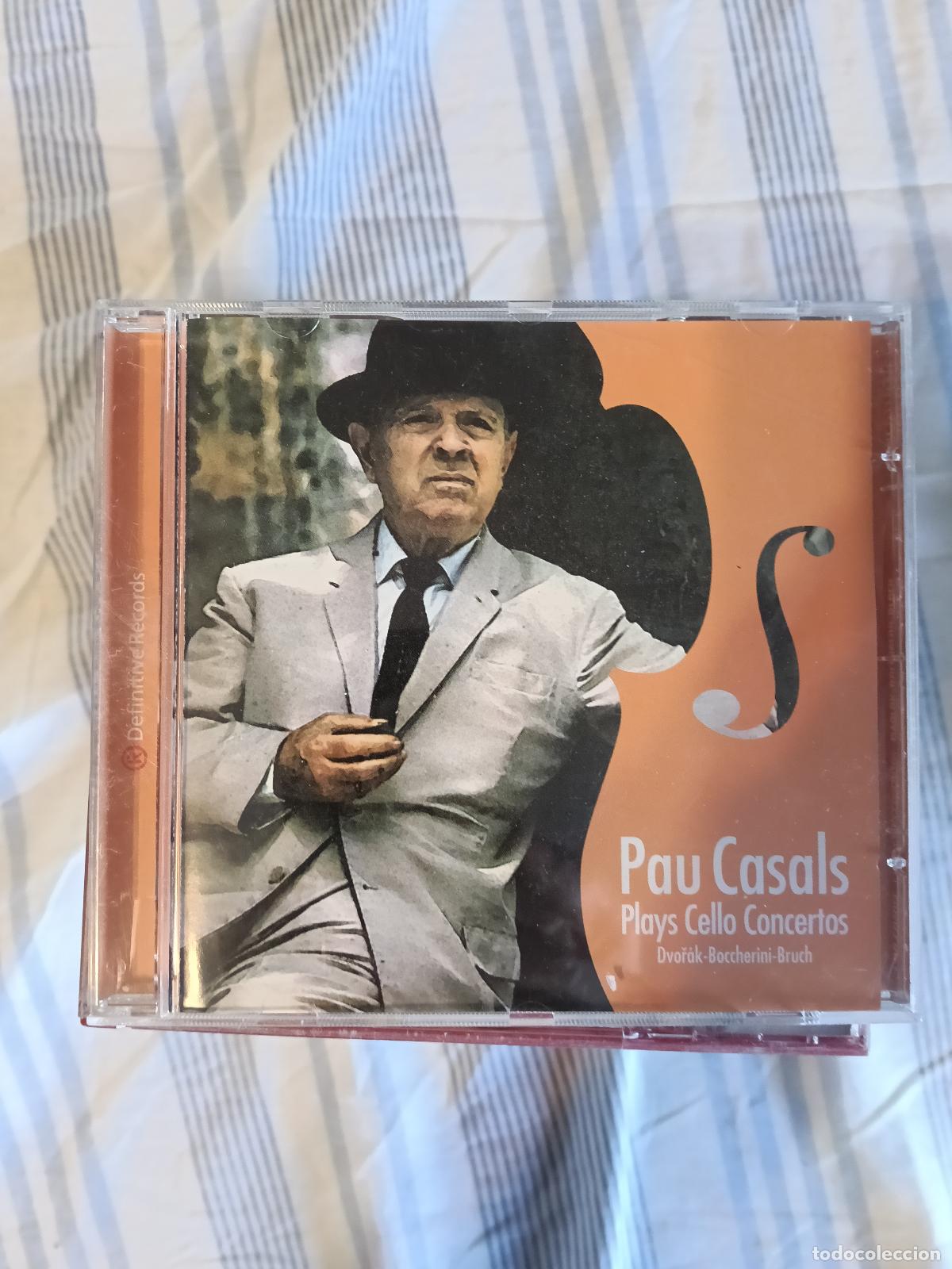 CDs de M&uacute;sica: CD PAU CASALS PLAYS CELLO CONCERTOS DVORAK BOCCHERINI BRUCH