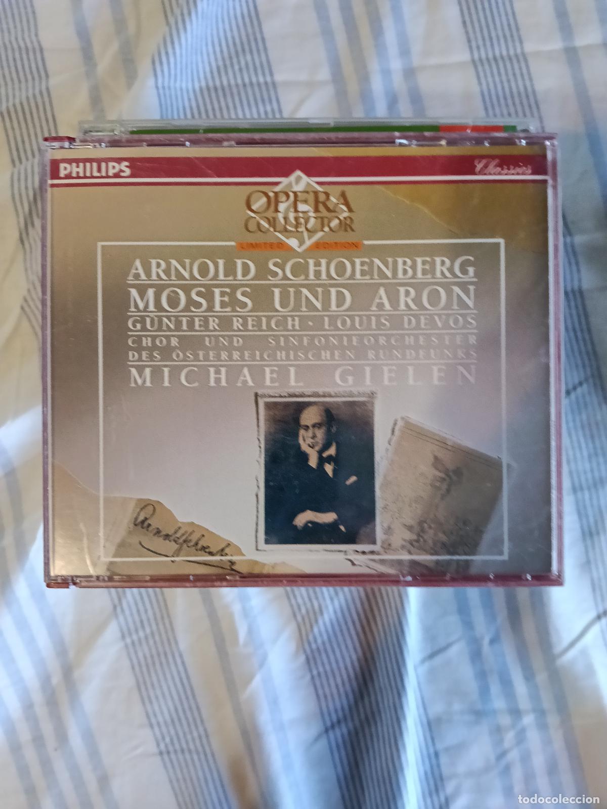CDs de M&uacute;sica: CD ARNOLD SCHOENBERG MOSES UND ARON MICHAEL GIELEN