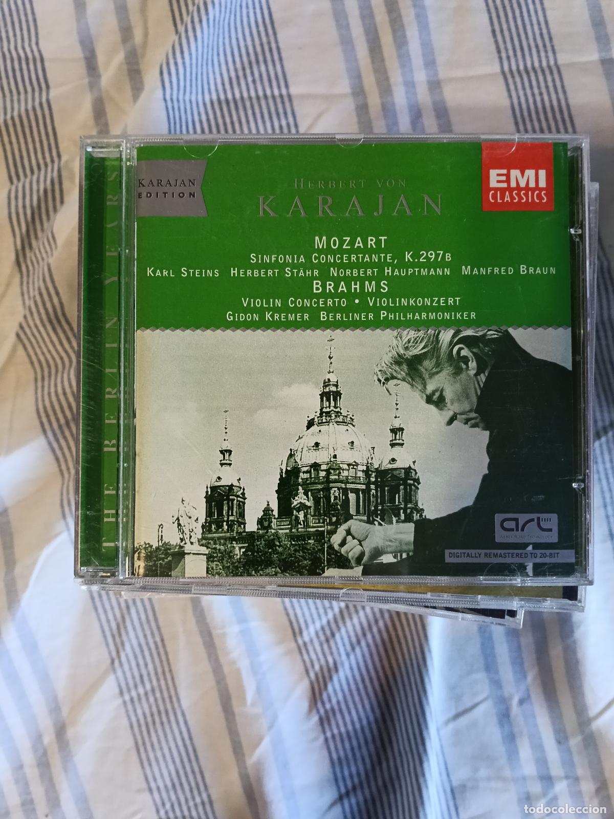 CDs de M&uacute;sica: CD KARAJAN EDITION MOZART BRAHMS