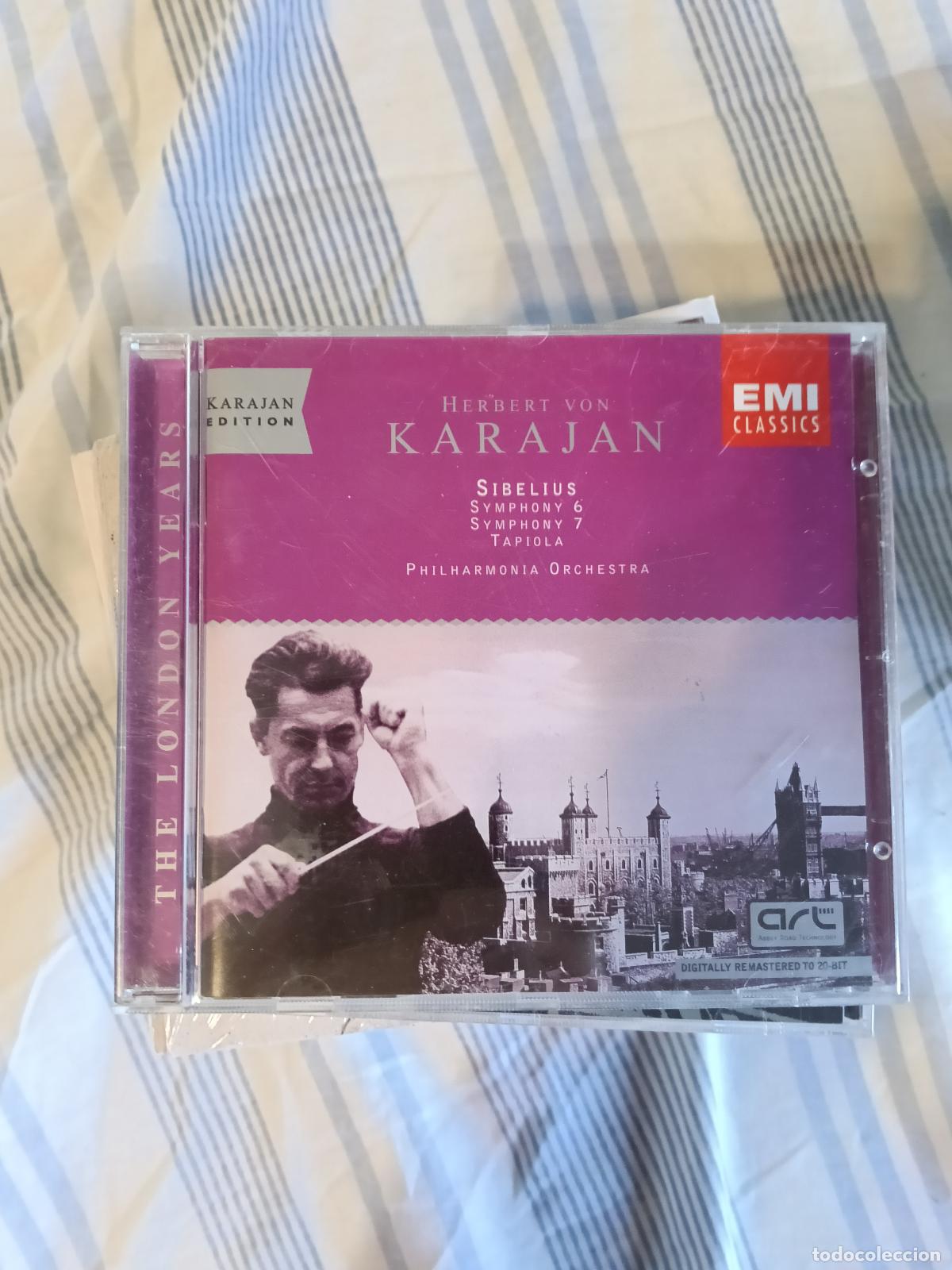 CDs de M&uacute;sica: CD KARAJAN EDITION SIBELIUS