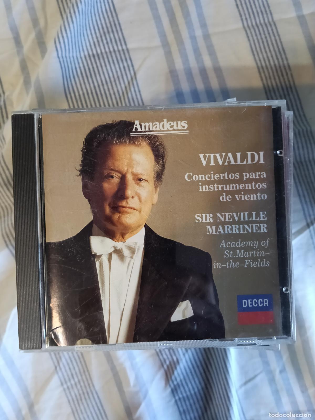 CDs de M&uacute;sica: CD VIVALDI SIR NEVILLE MARRINER AMADEUS