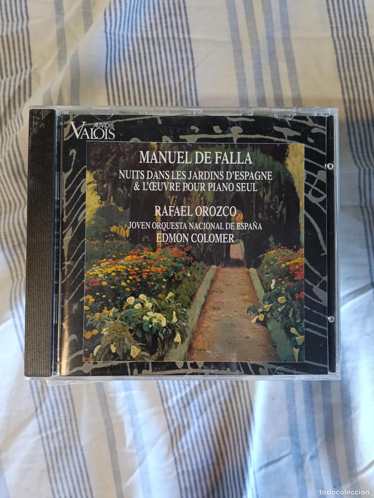 CDs de M&uacute;sica: MANUEL DE FALLA - JOVEN ORQUESTA NACIONAL DE ESPA&Ntilde;A, EDMON COLOMER, RAFAEL OROZCO
