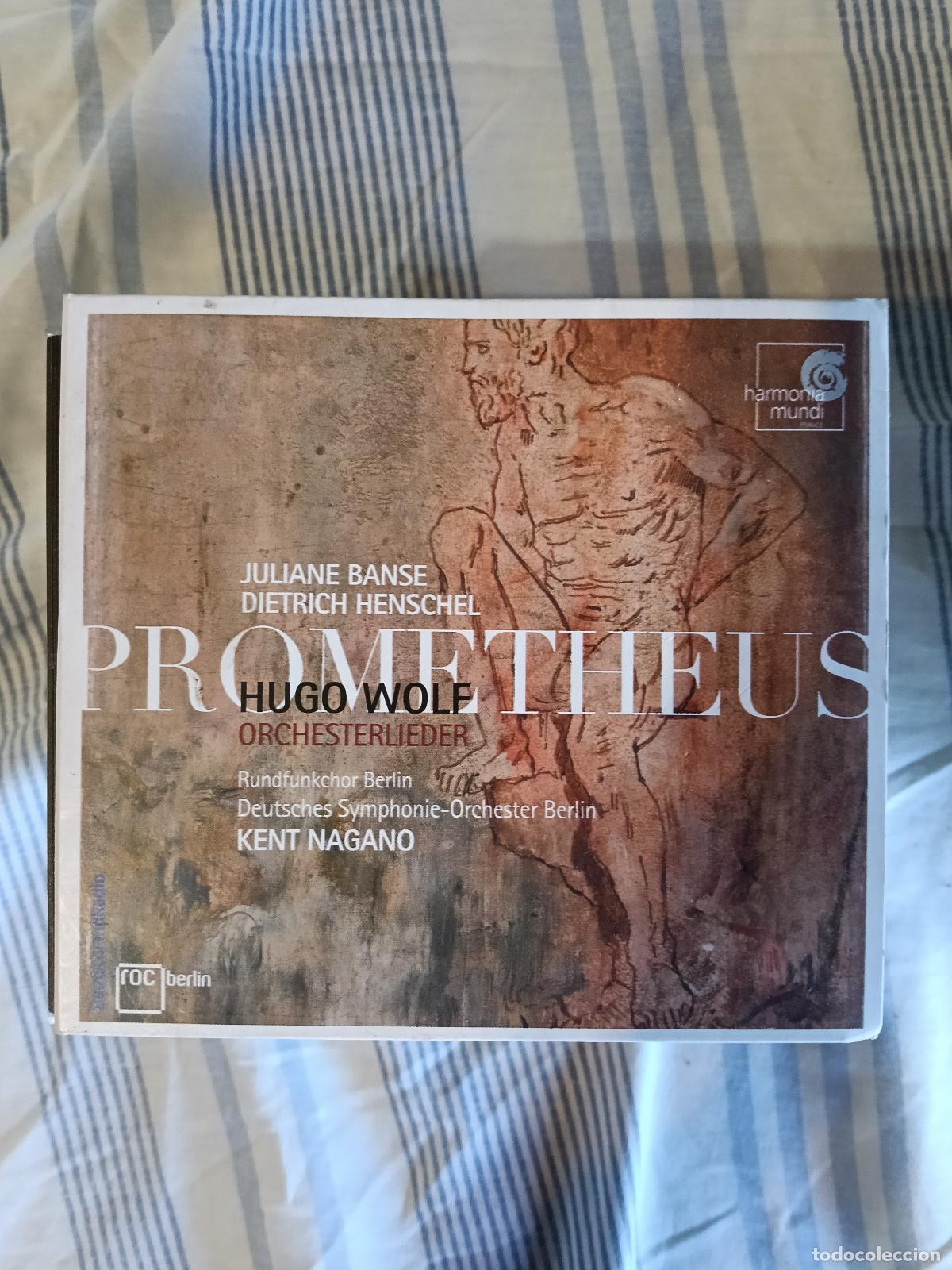 CDs de M&uacute;sica: PROMETHEUS HUGO WOLF ORCHSTERLIEDER KENT NAGANO CD