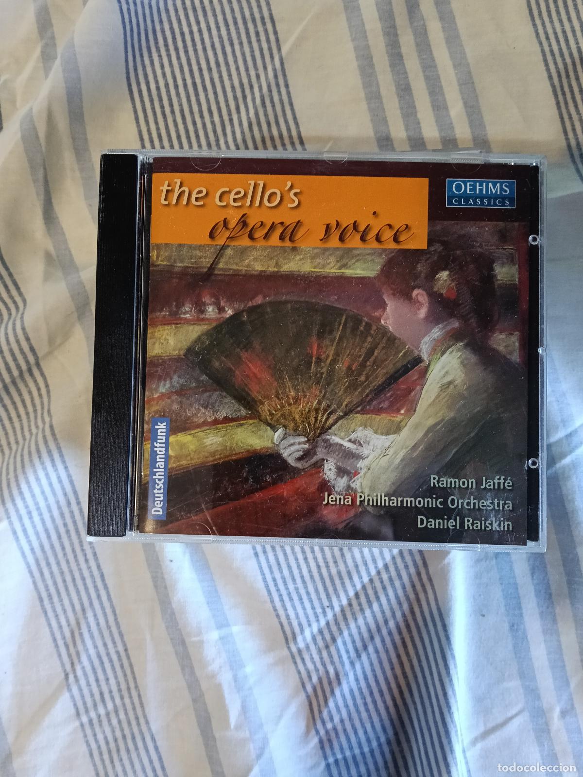 CDs de M&uacute;sica: CD THE CELLO'S OPERA VOICE RAMON JAFFE DANIEL RAISKIN