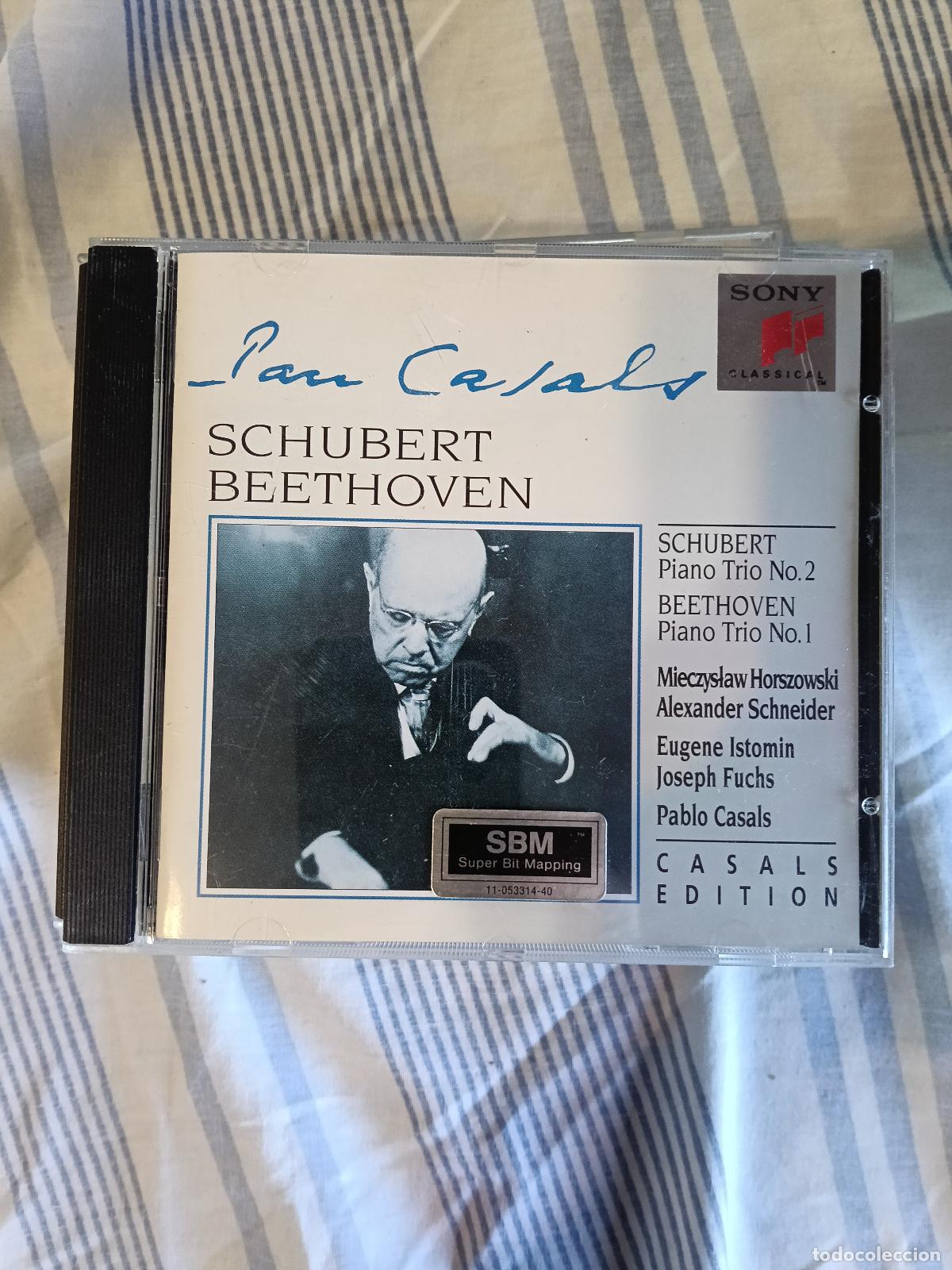 CDs de M&uacute;sica: CD PAU CASALS SCHUBERT BEETHOVEN CASALS EDITION