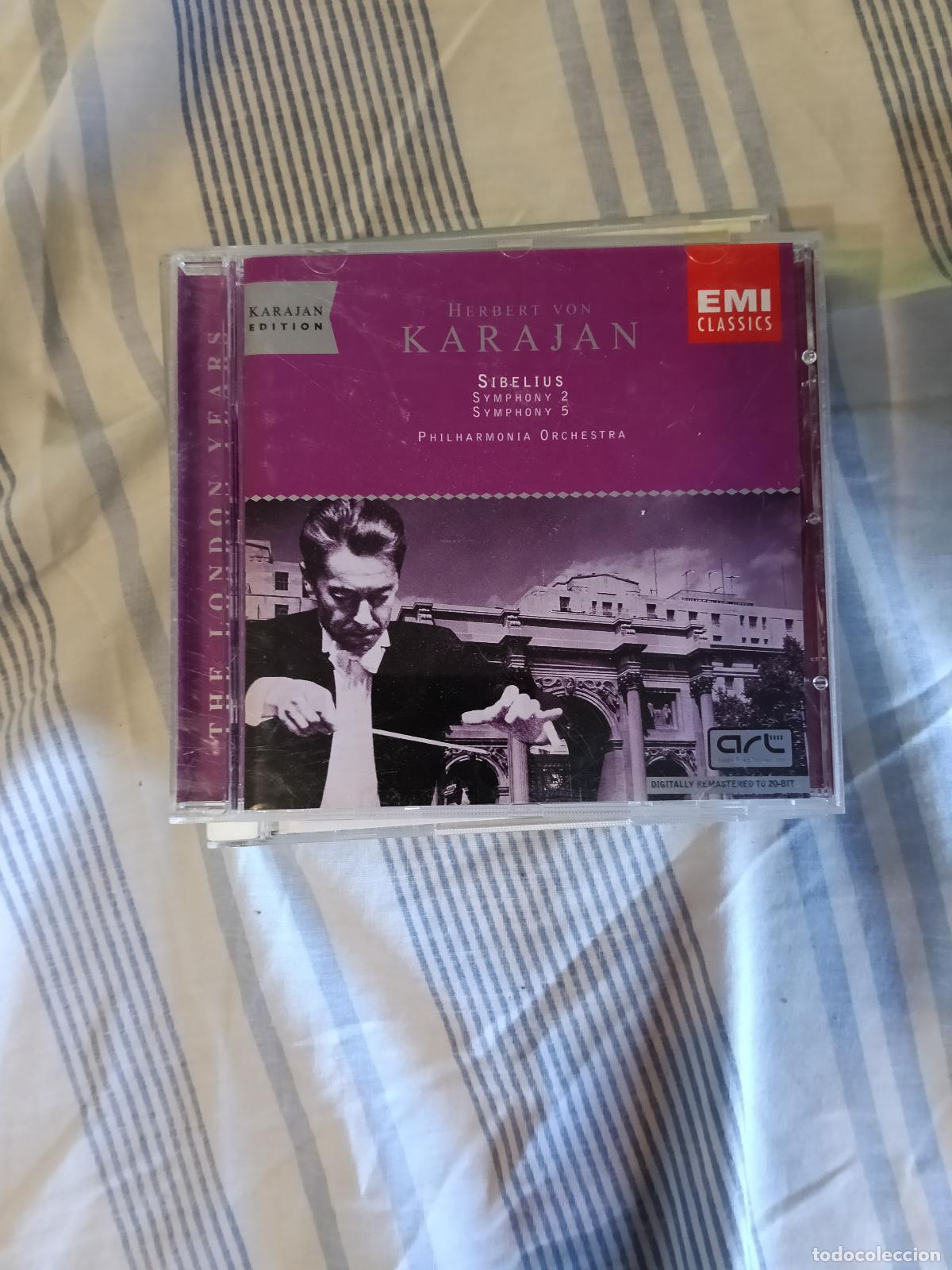CDs de M&uacute;sica: CD KARAJAN EDITION SIBELIUS SYMPHONY 2-5